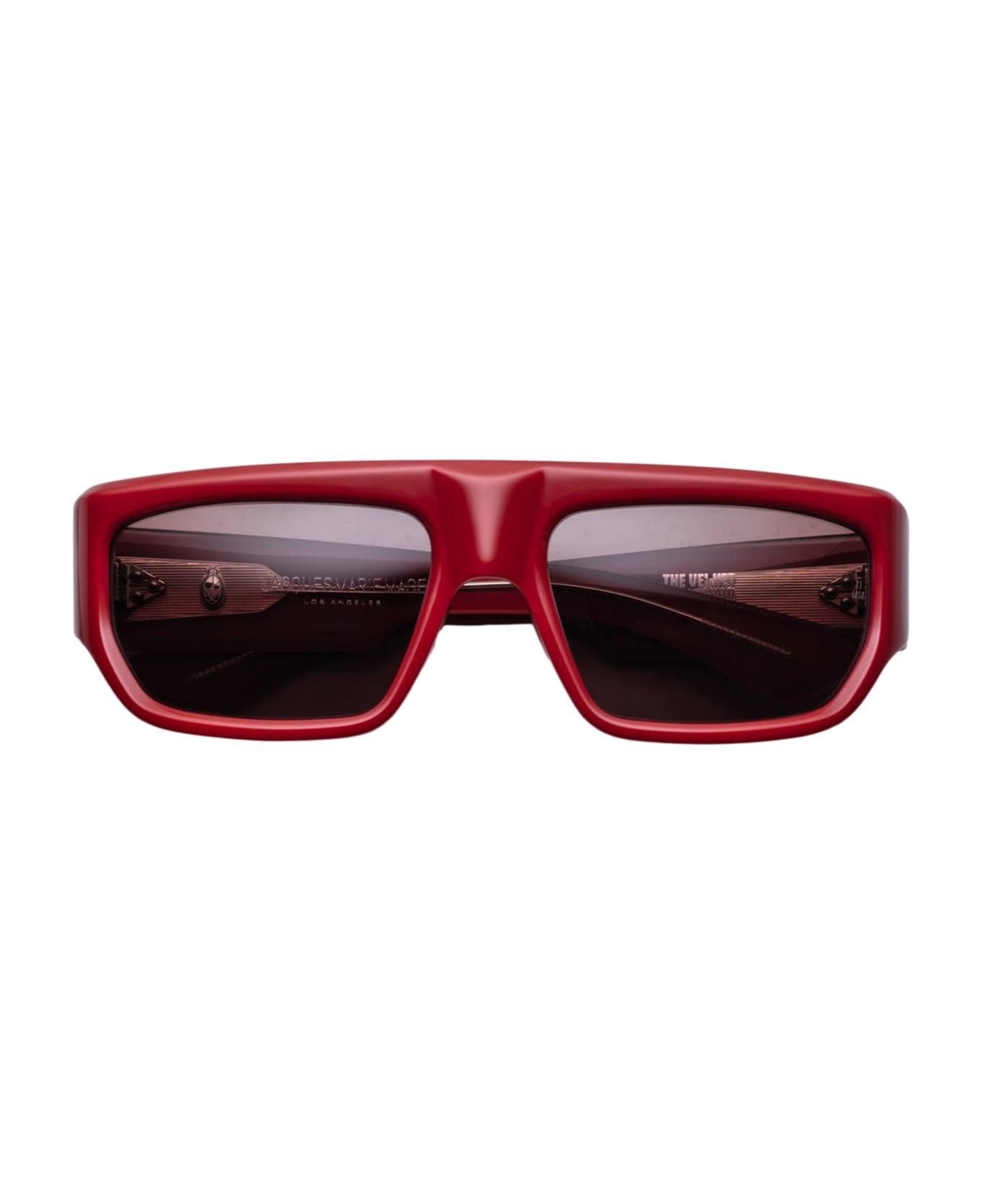 Jacques Marie Mage Vicious - Vermillion Sunglasses - red