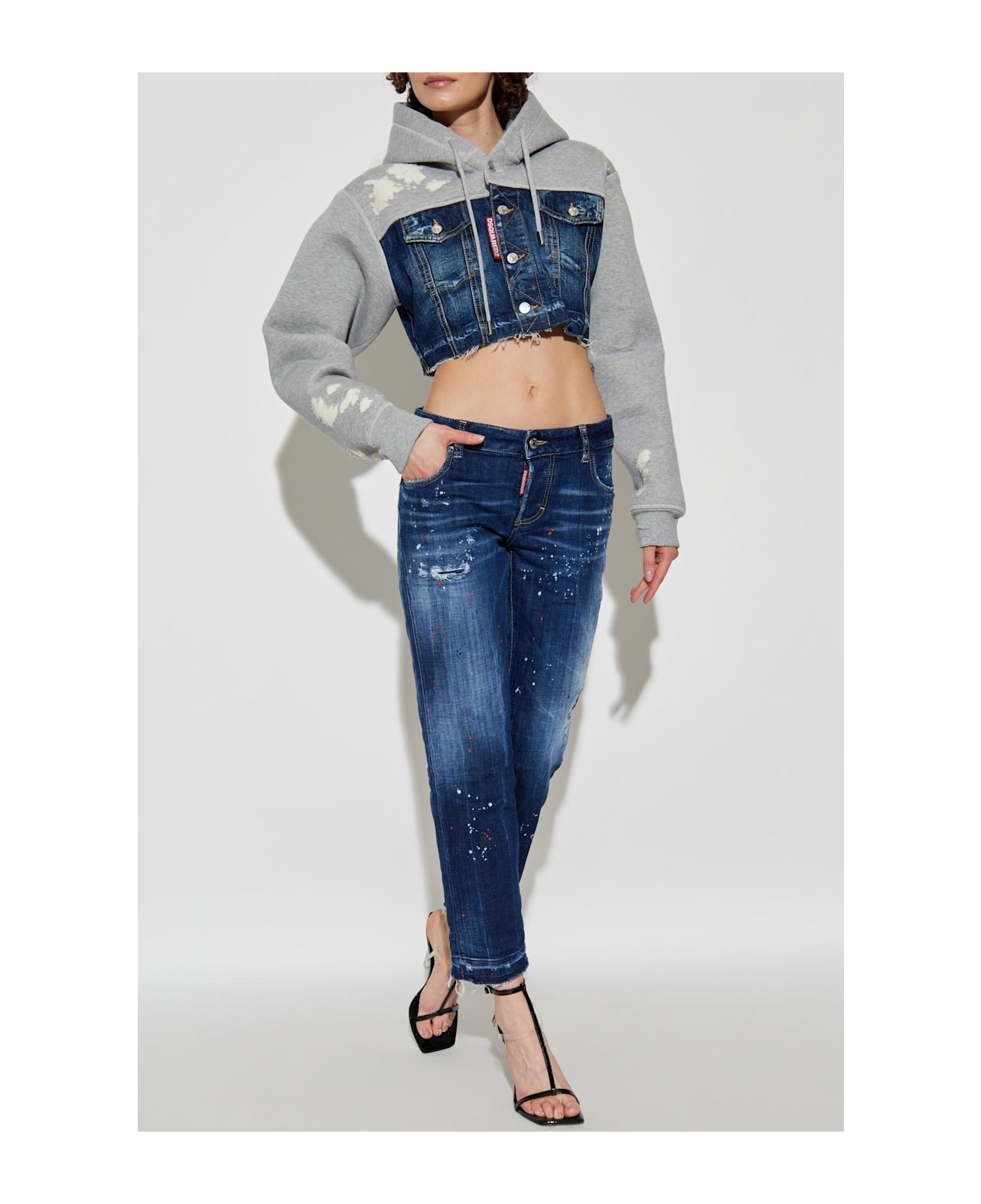 Dsquared2 `jenna` Jeans - Navy Blue