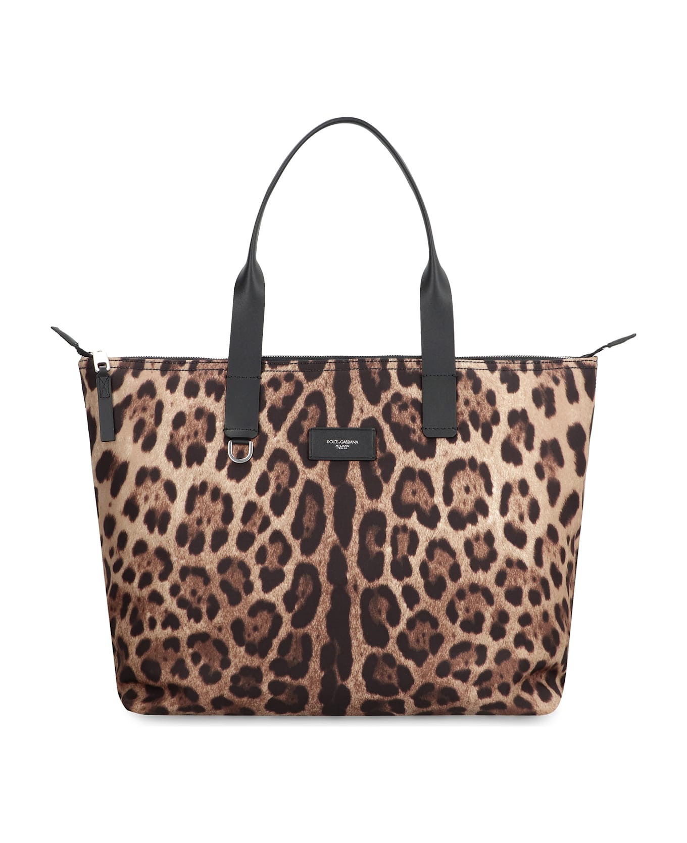 Dolce & Gabbana Nylon Shopper Bag - Animalier