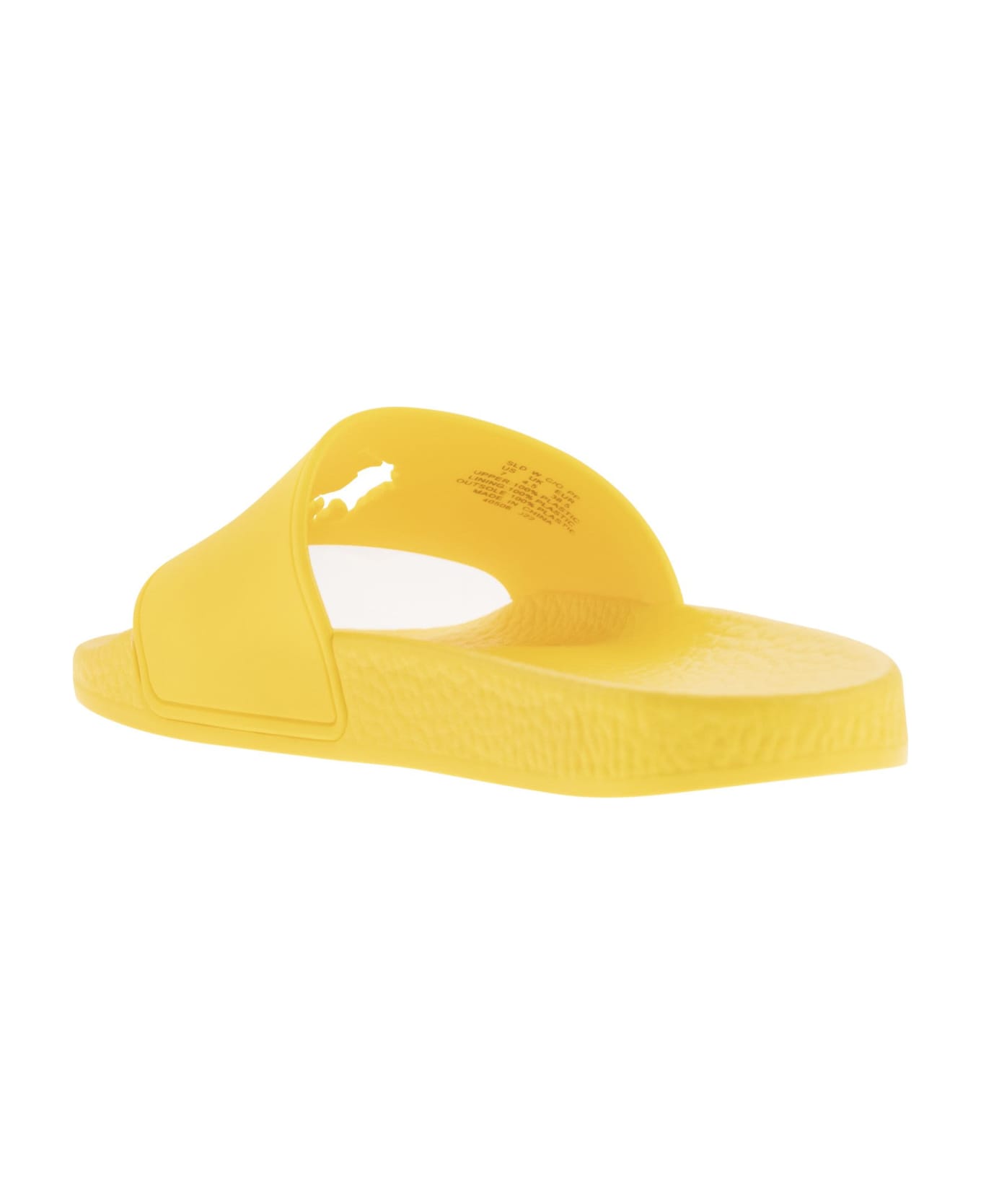 Polo Ralph Lauren Big Pony Slippers - Yellow