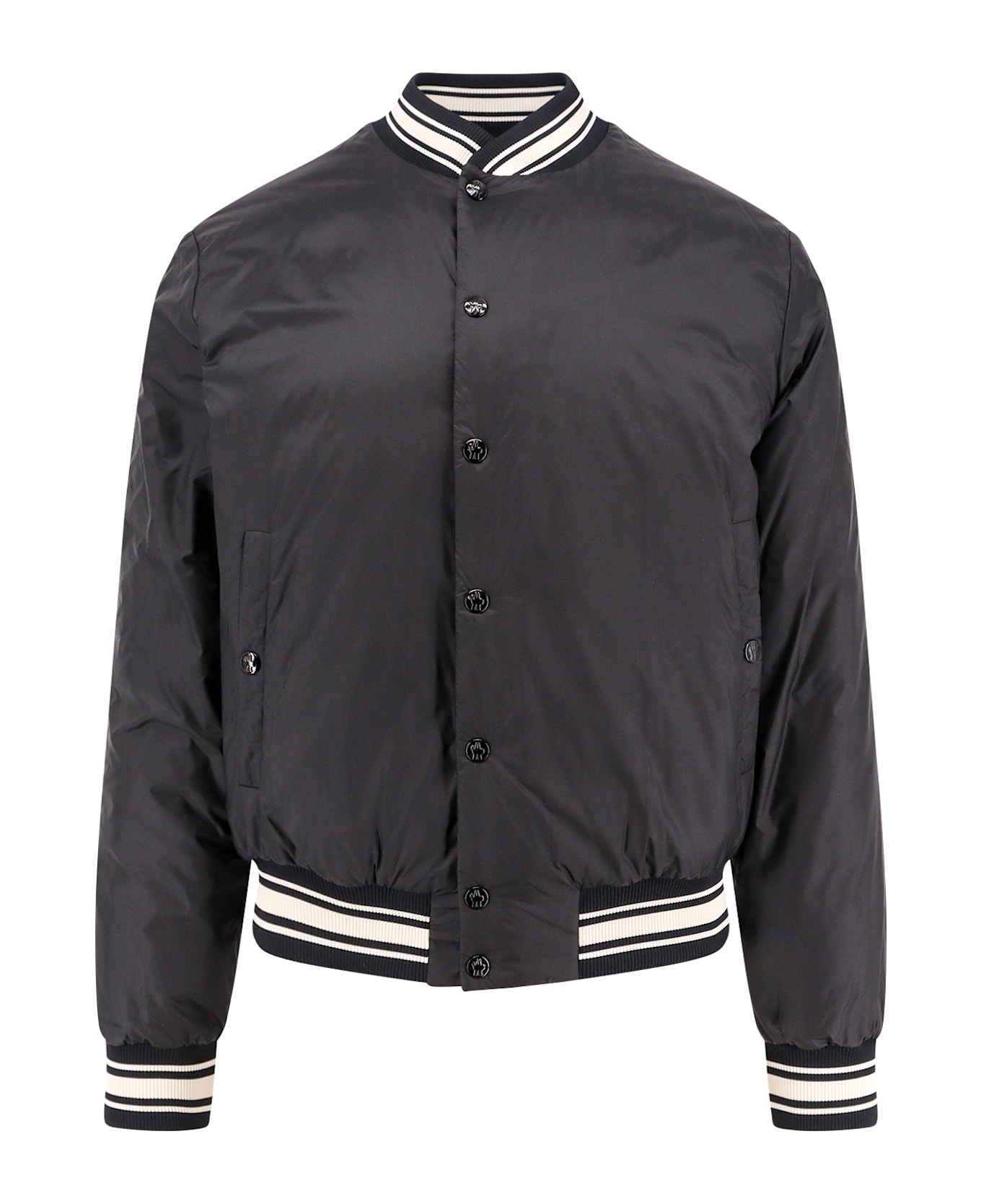 Moncler Bouchet Reversible Padded Bomber - Black