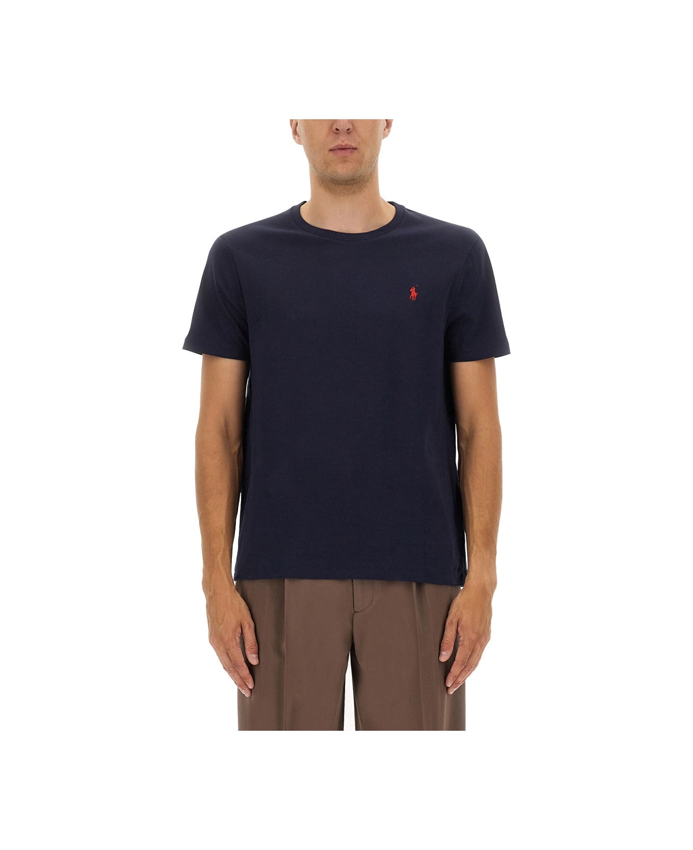 Polo Ralph Lauren Cotton T-shirt - BLACK