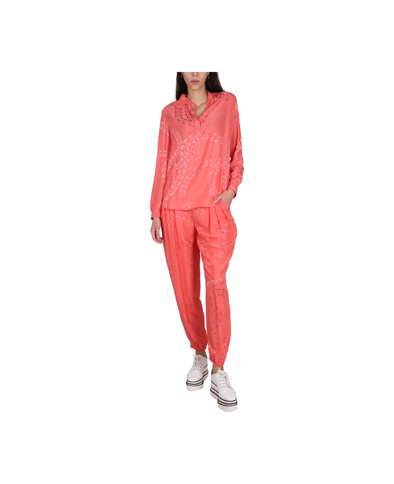 Stella McCartney Silk Blend Pants - PINK