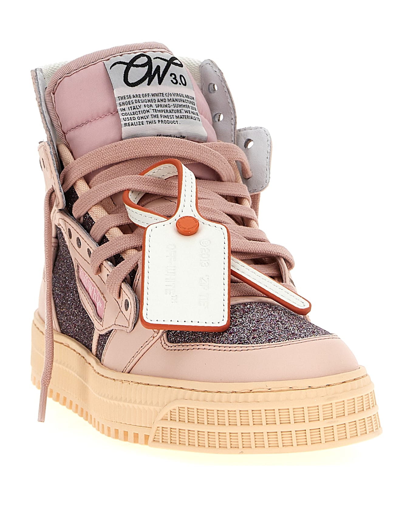 Off-White '3.0 Off Court' Sneakers - Pink