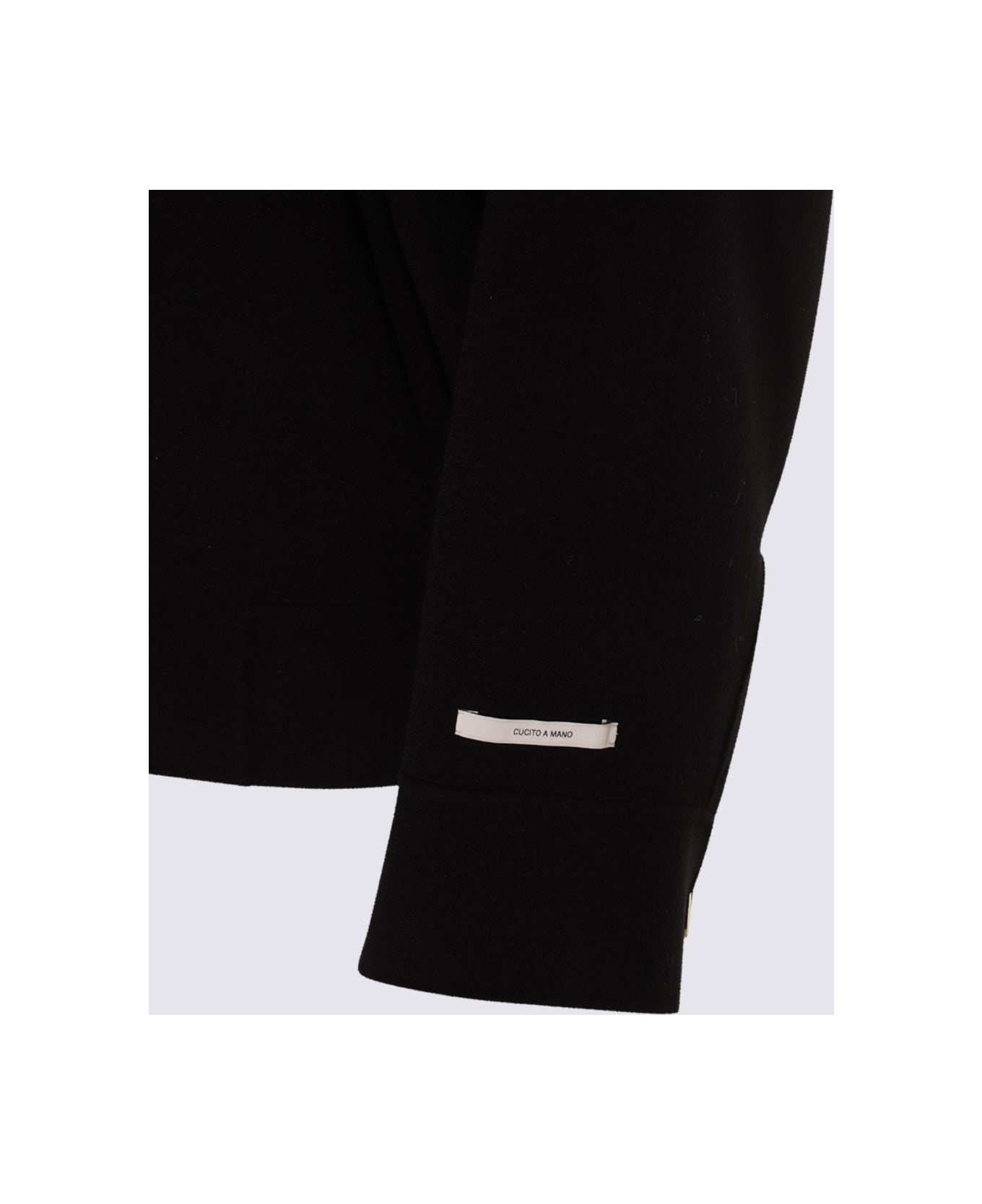 SportMax Black Cantore Coat - Black