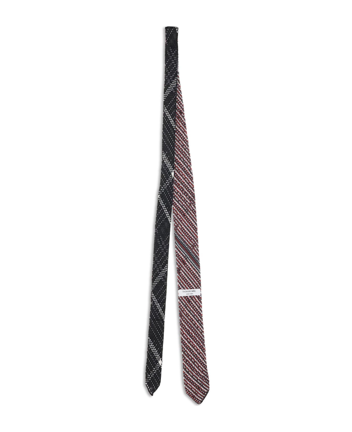 Thom Browne Check Tie