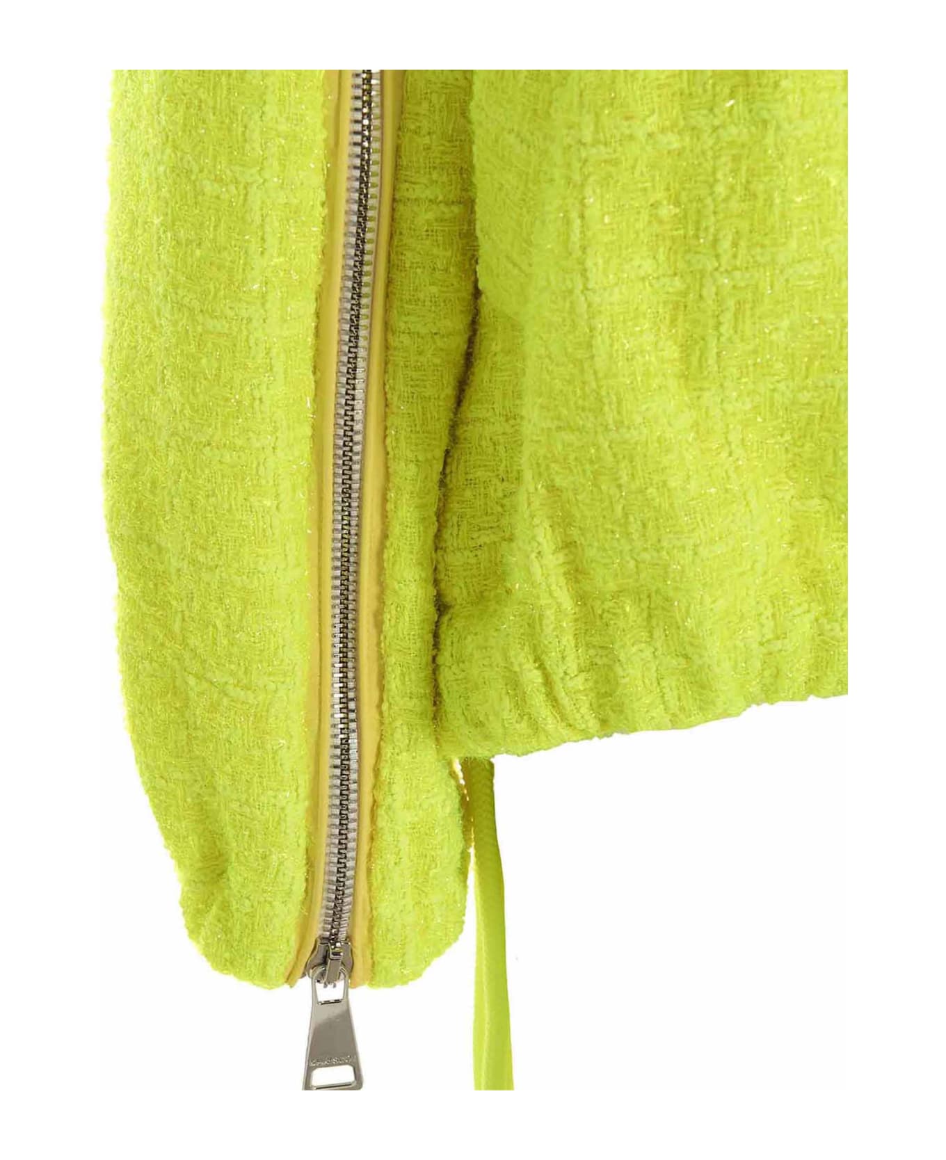 Khrisjoy 'khris Windbreaker Tweed Jacket - Yellow