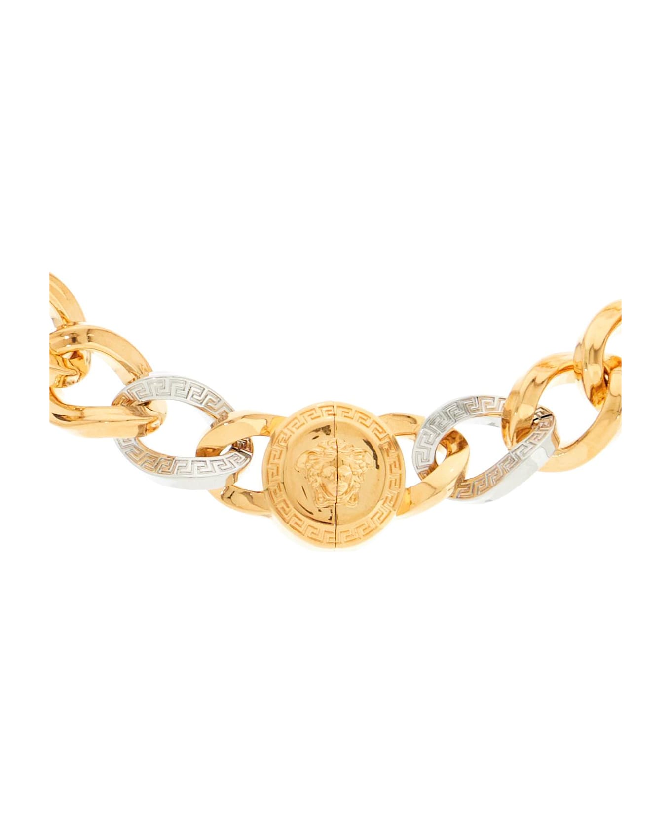 Versace 'medusa Chain' Necklace - VERSACE GOLD-PALLADIUM (Gold)