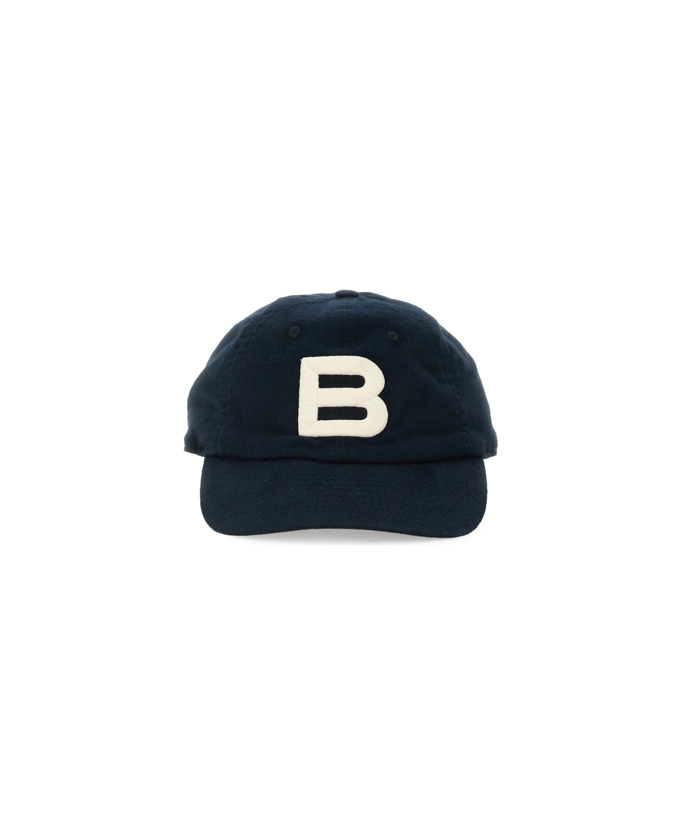 Bally Hat With Logo - BEIGE