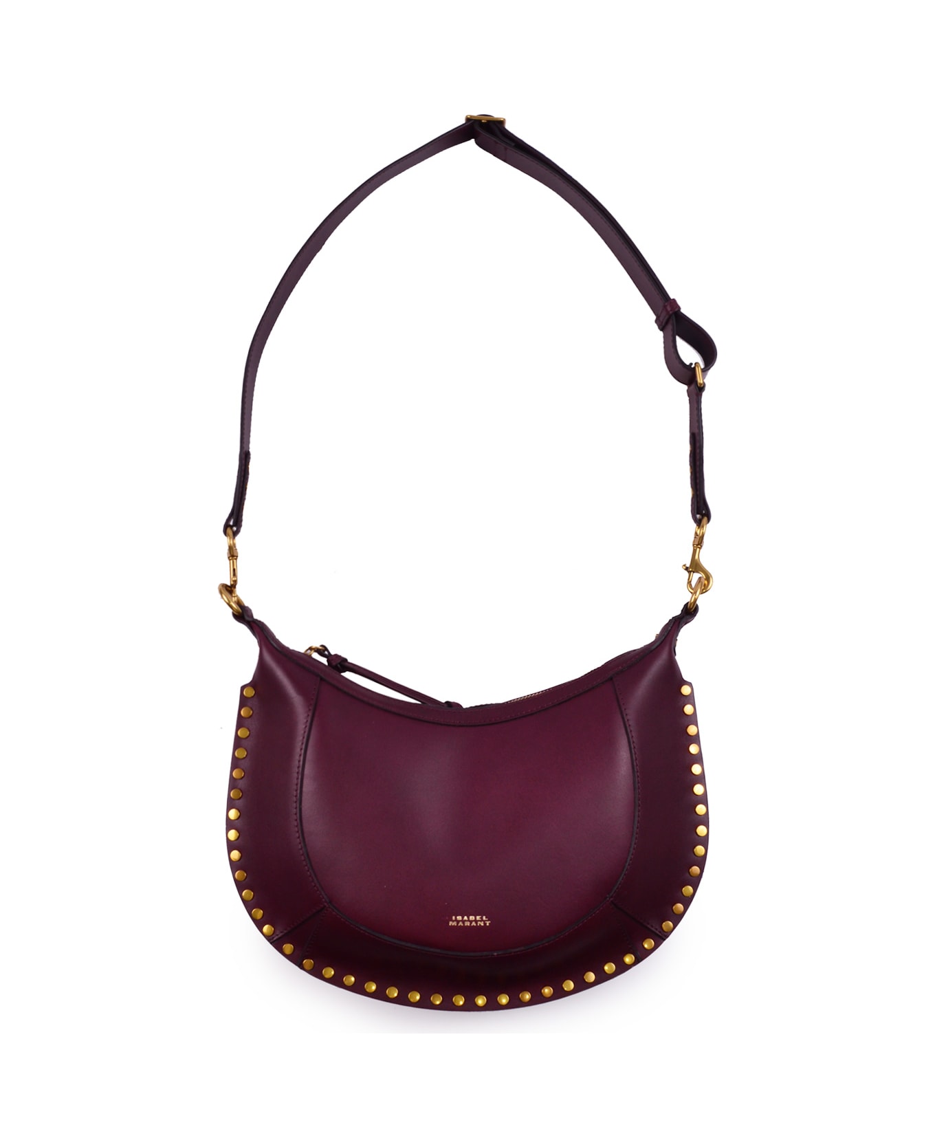 Isabel Marant Leather Crossbody Bag - Bordeaux