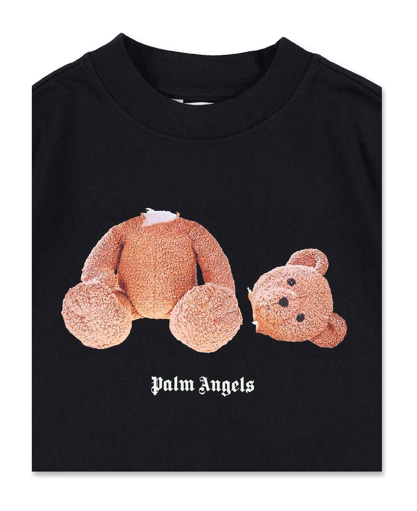 Palm Angels Kid - Bear T-shirt - BLACK