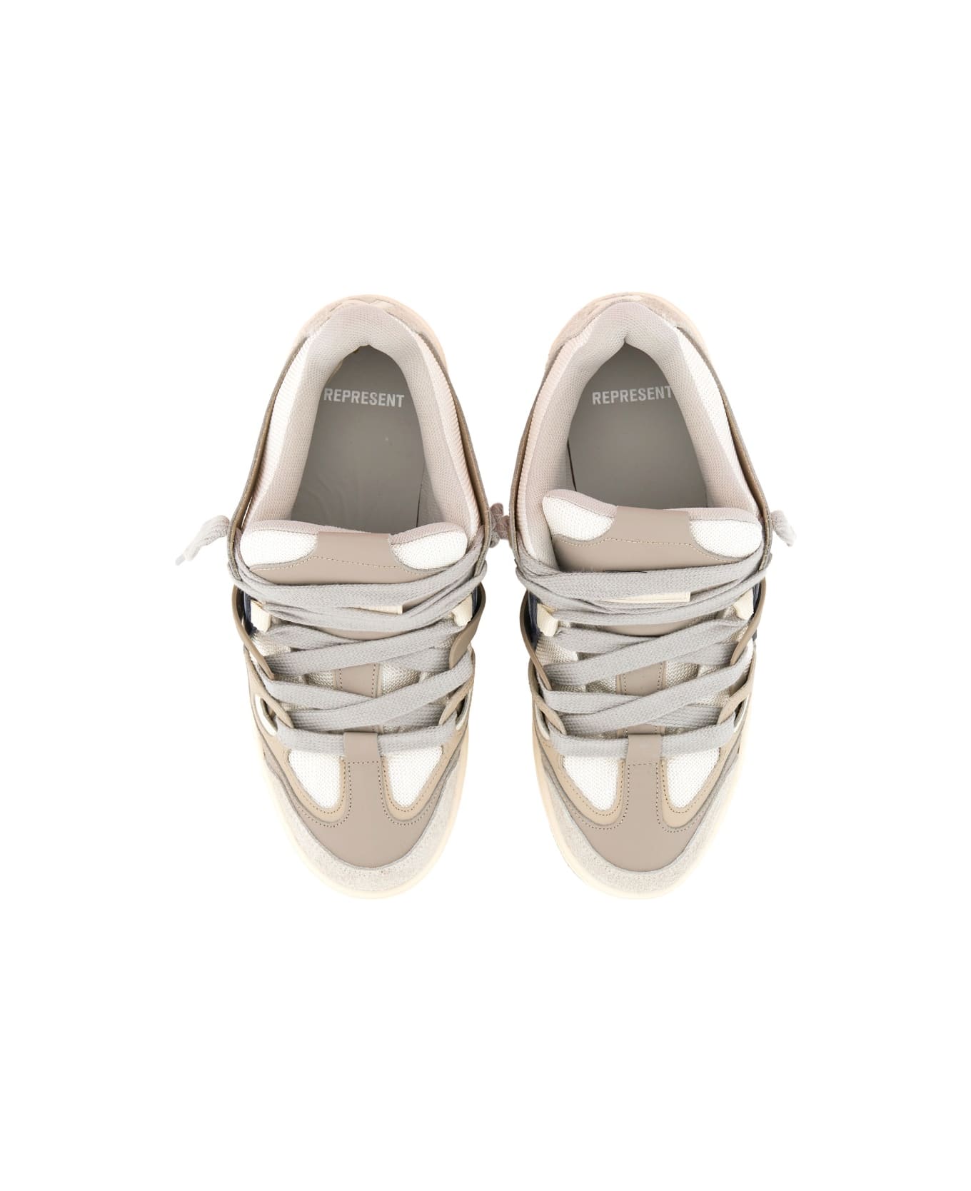 REPRESENT "bully" Sneaker - WHITE