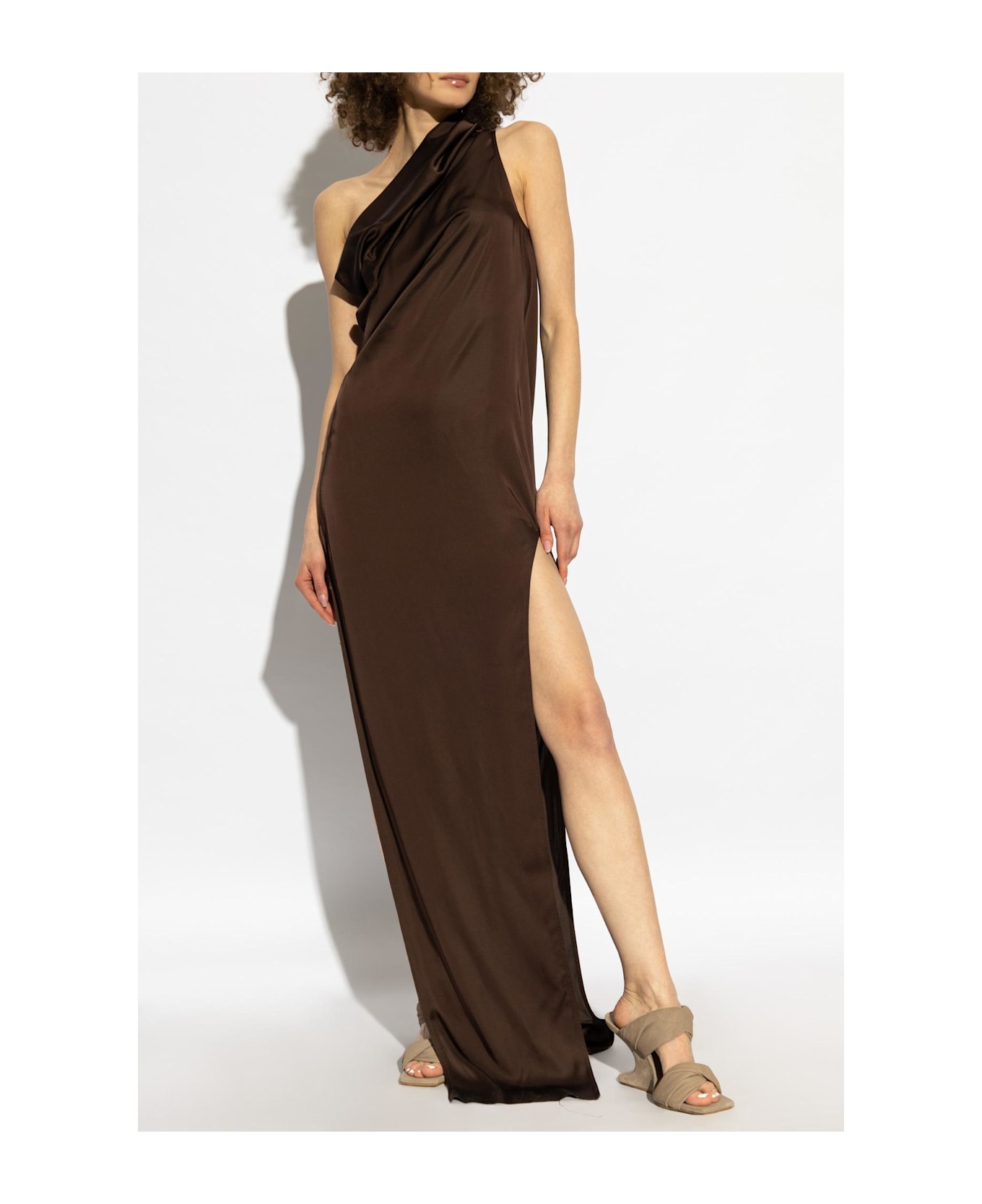 Rick Owens Dress Athena - Marrone
