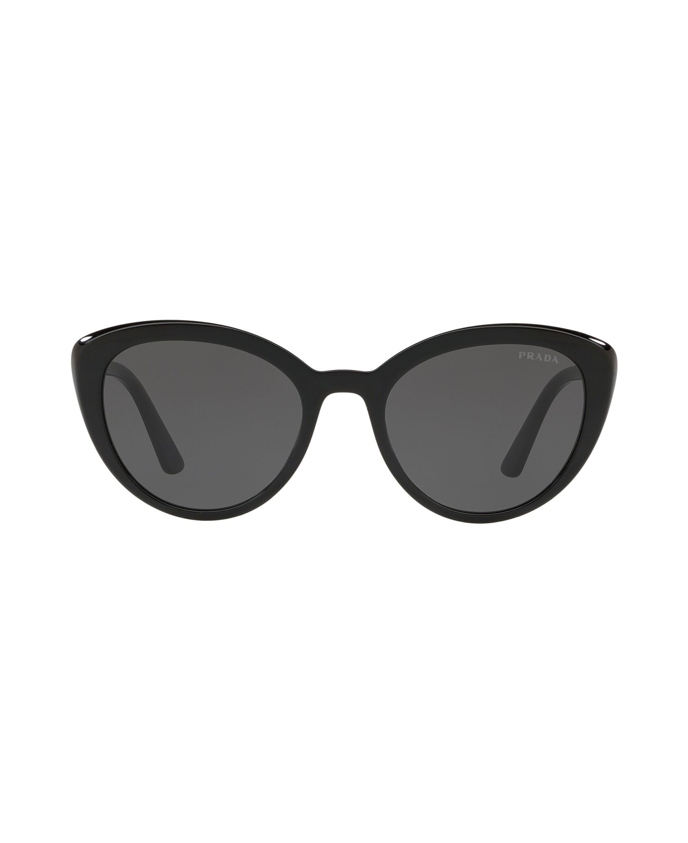 Prada Eyewear Pr 02vsf Black Sunglasses - Black