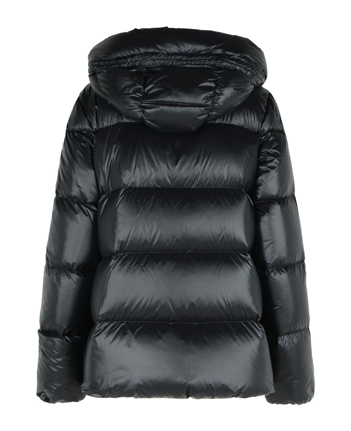 Moncler 
serittes
 Black Polyamide Down Jacket - BLACK