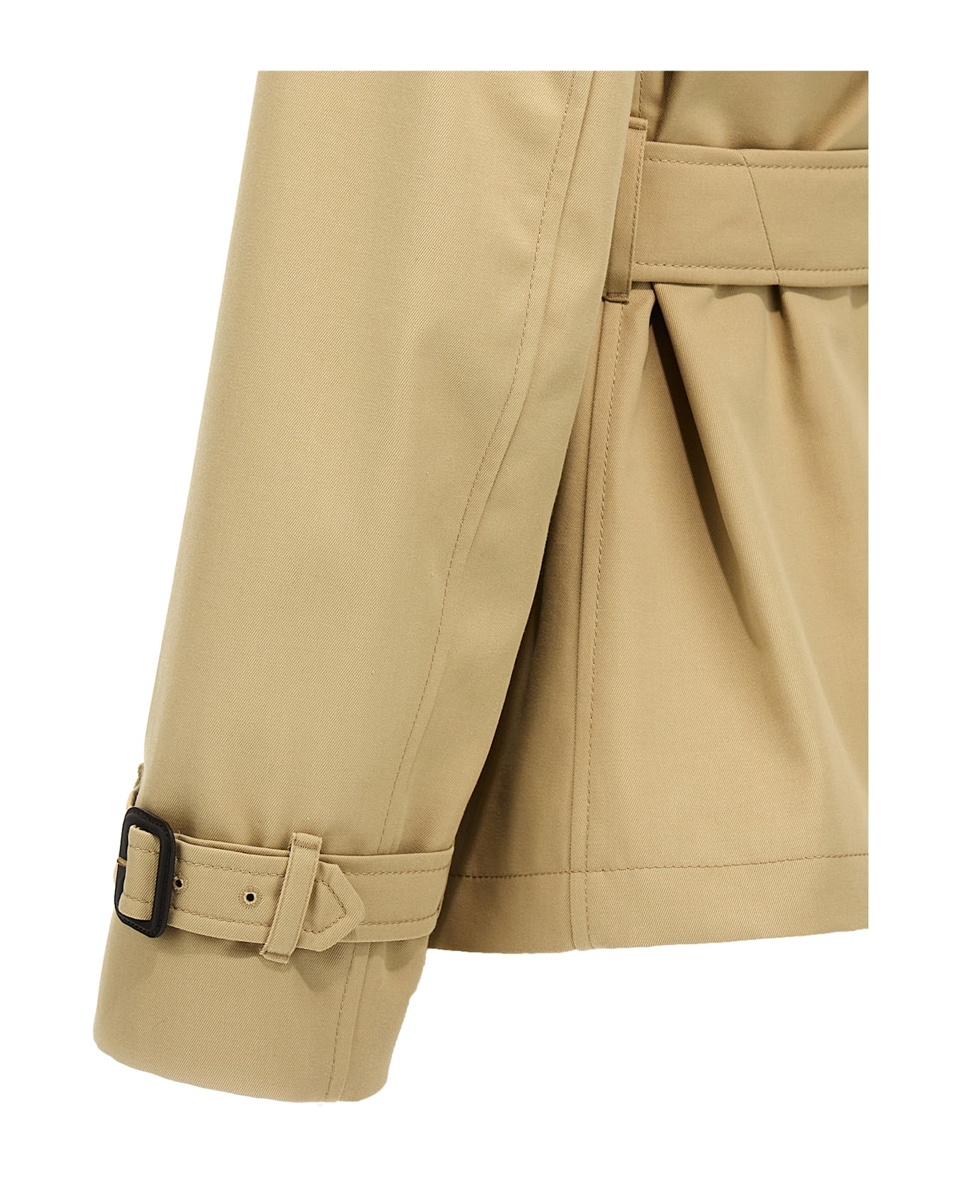 Burberry 
sp25
 Short Trench Coat - Beige