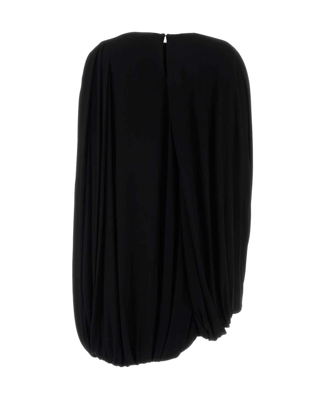 Loewe Black Jersey Dress - BLACK