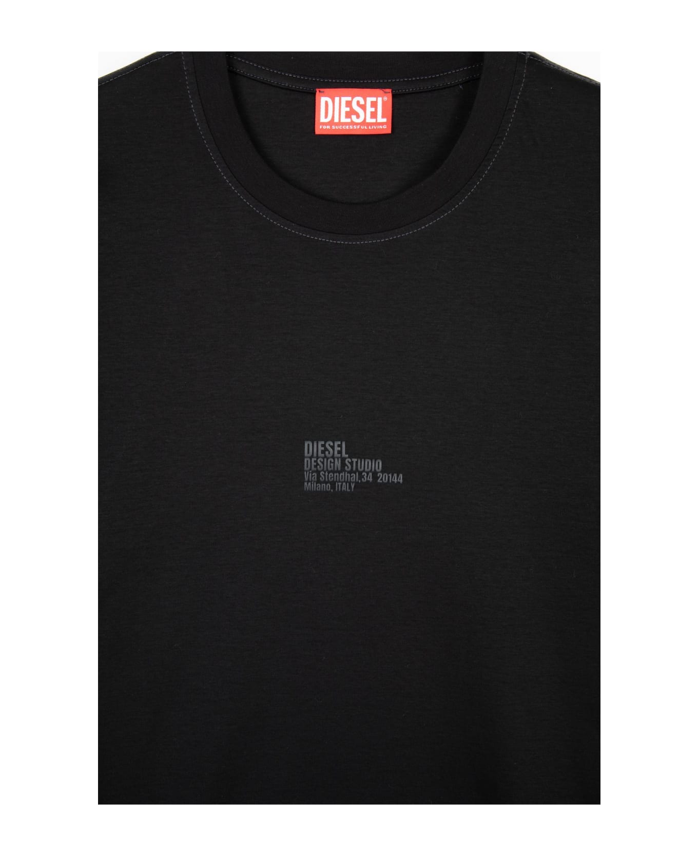 Diesel T-shirts And Polos Black - Deep/black シャツ