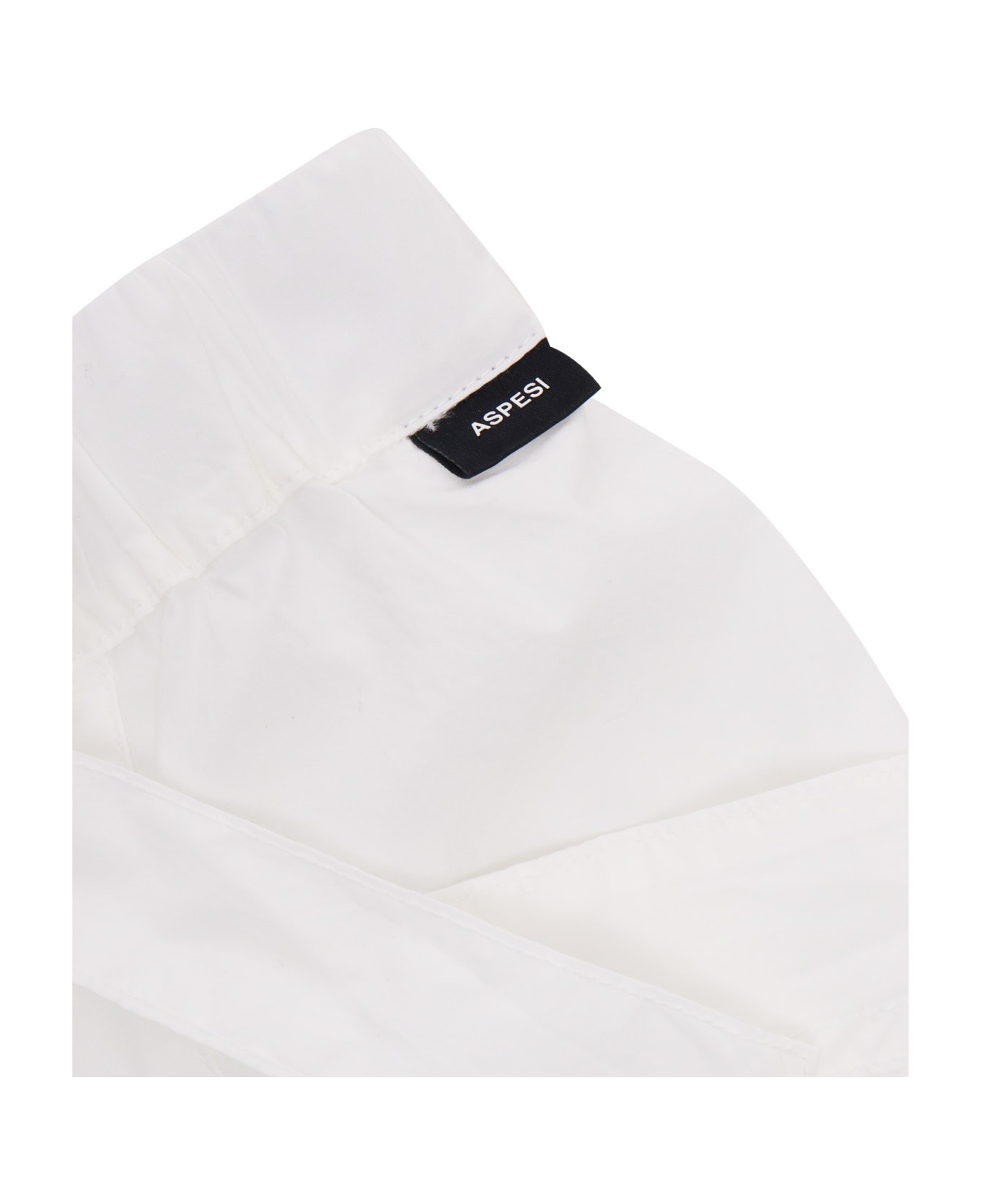 Aspesi White Shorts - WHITE