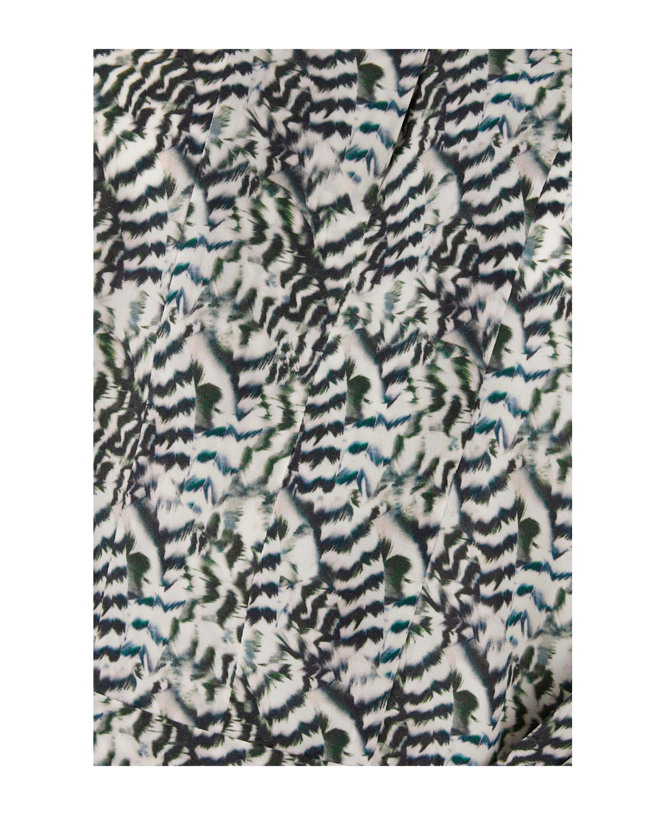 Isabel Marant Printed Stretch Silk Blouse - 23EC