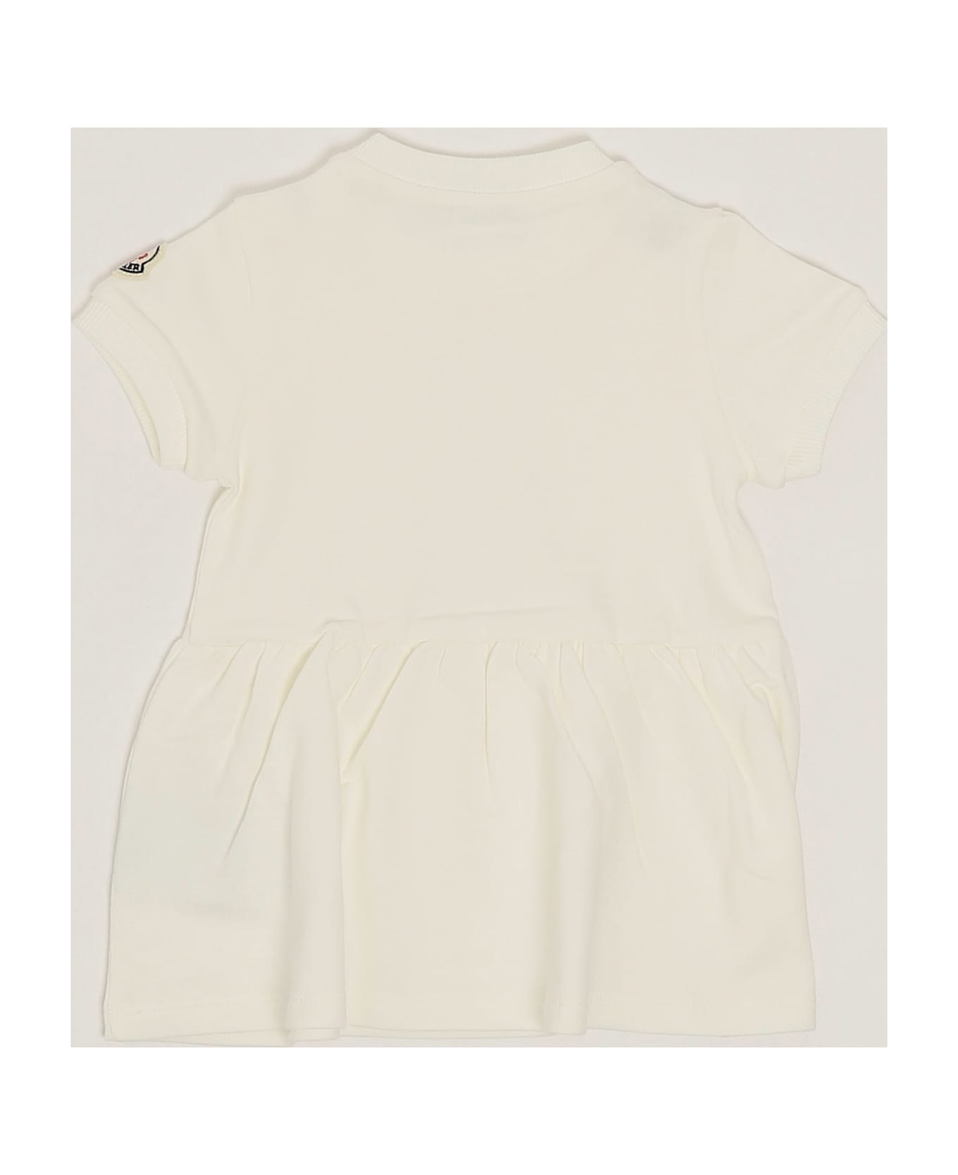 Moncler Dress Dress - BIANCO