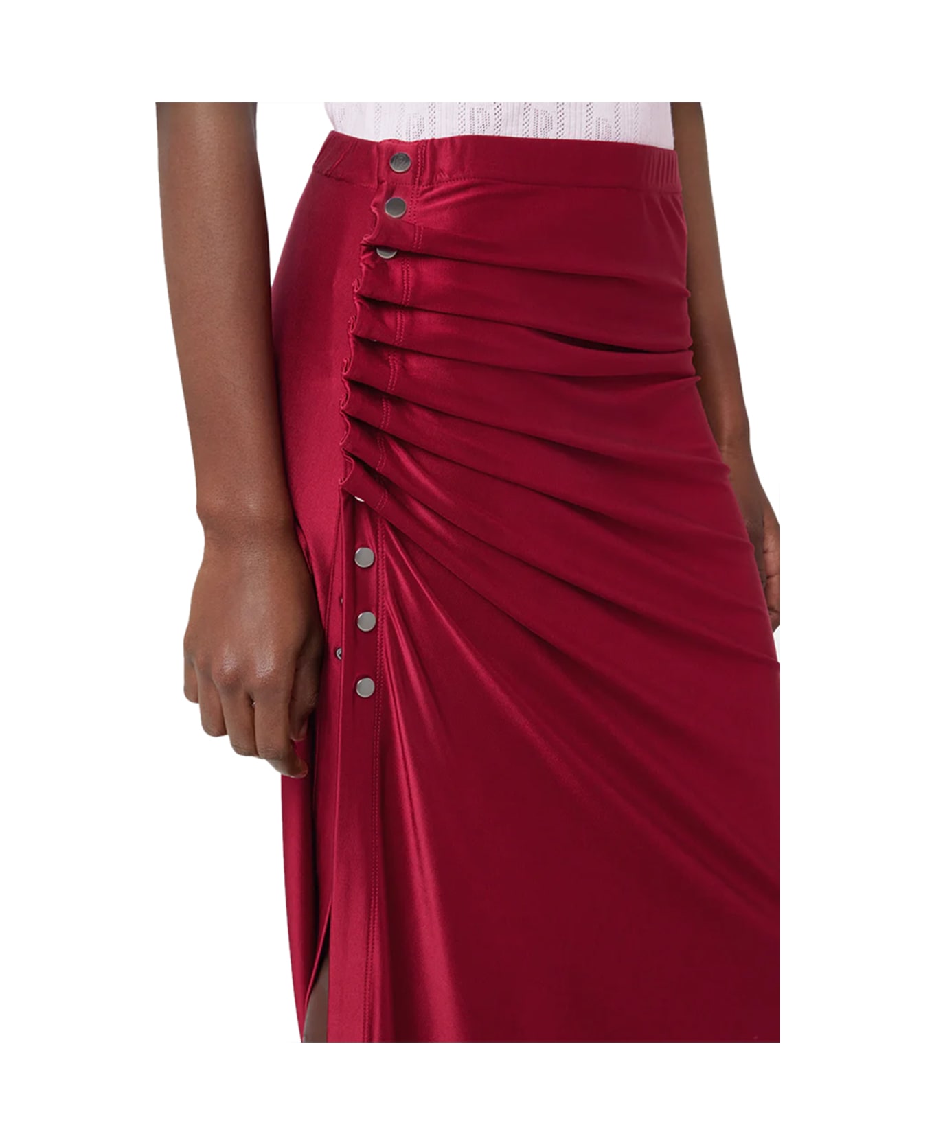 Paco Rabanne Skirt - Scarlet Red