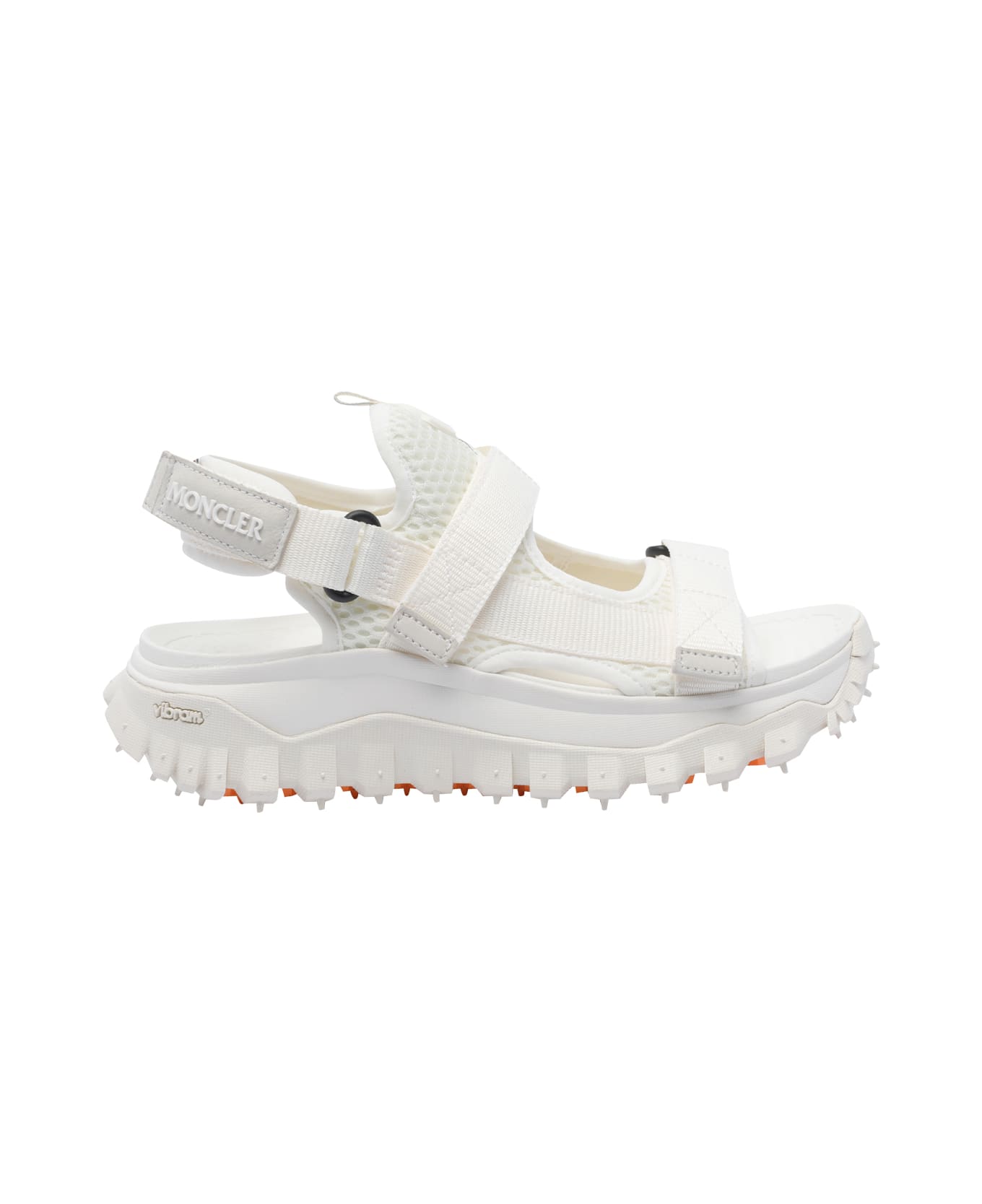 Moncler Trailgrip Vela Sandals - White