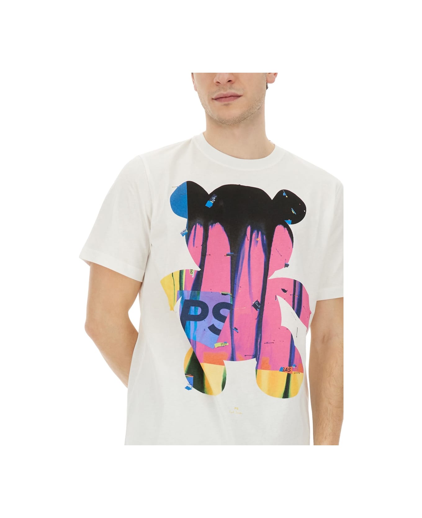 PS by Paul Smith "teddy" T-shirt - WHITE