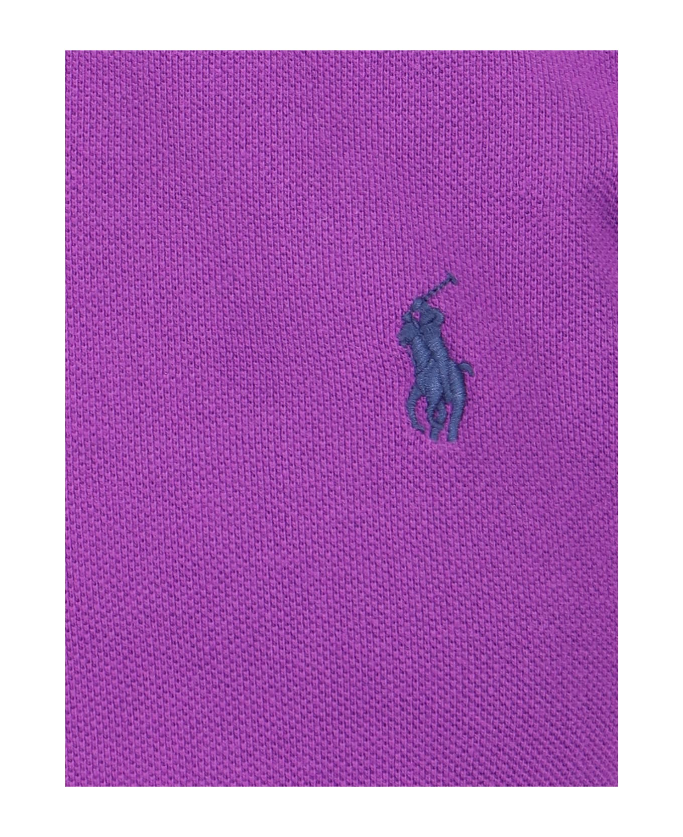 Polo Ralph Lauren Embroidered Logo Polo Shirt - Purple ポロシャツ