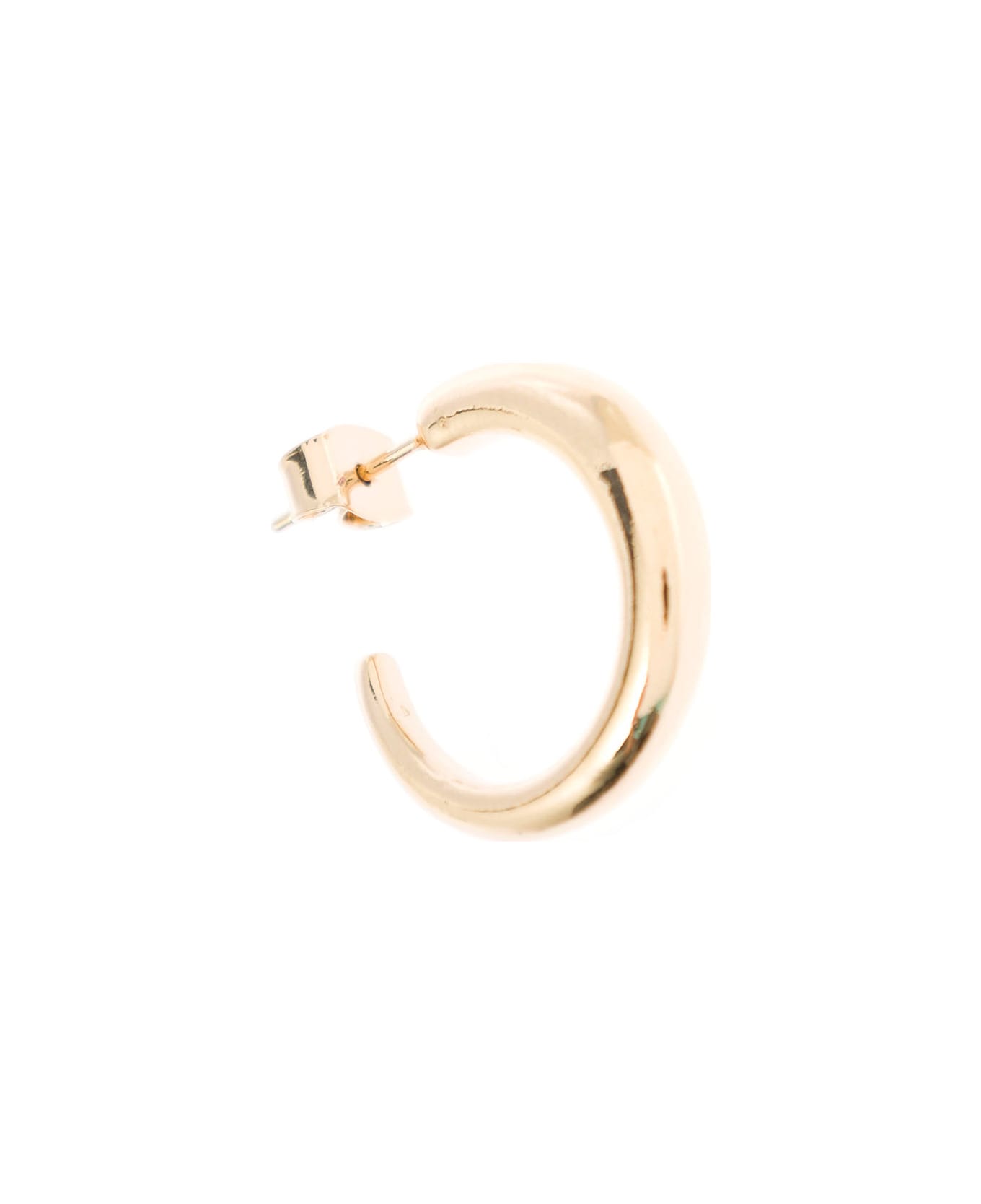 Isabel Marant Woman's  Golden Brass Hoop Earrings - Metallic