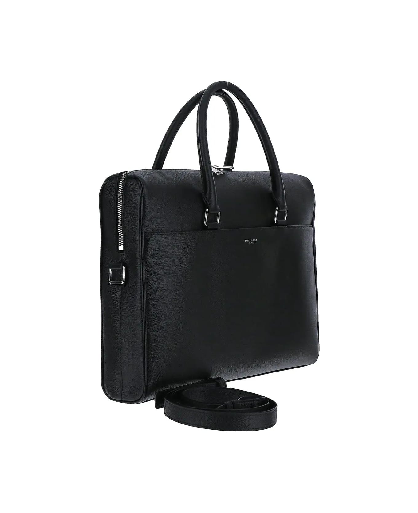 Saint Laurent Duffle Briefcase Bag - BLACK