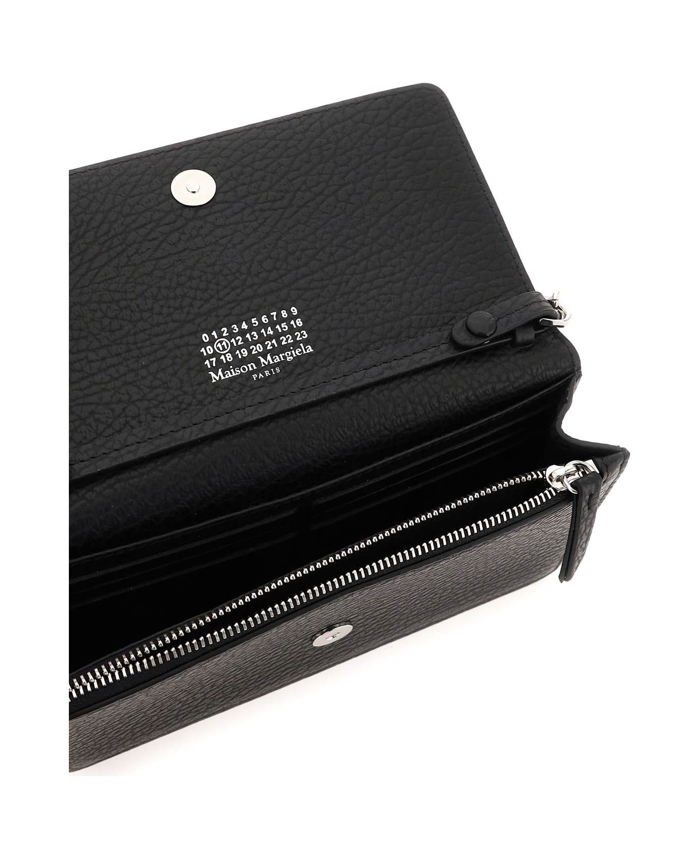Maison Margiela 'four Stitches' Wallet - Black 財布