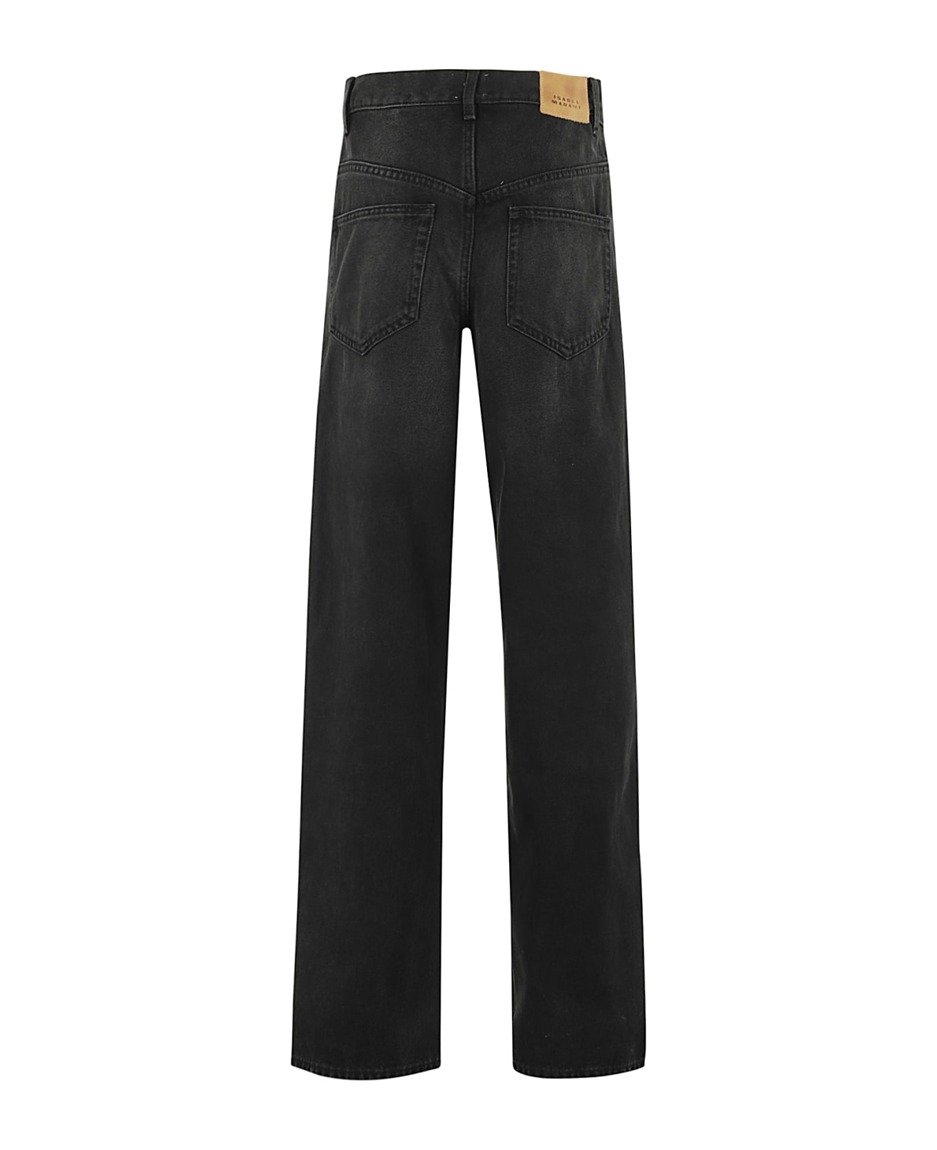 Isabel Marant Black Denim Joanny Jeans - FADEDBLACK