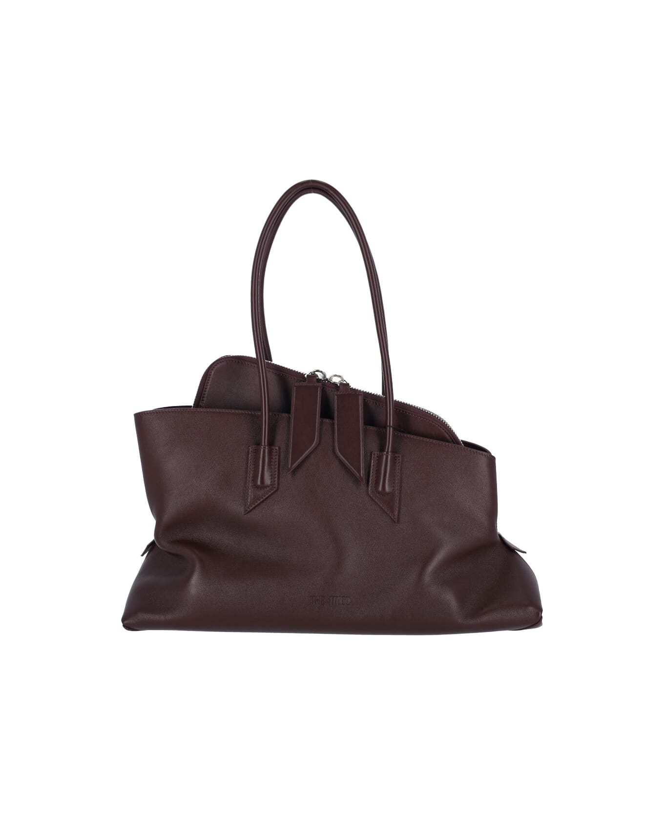 The Attico Medium Handbag "la Passeggiata" - Red