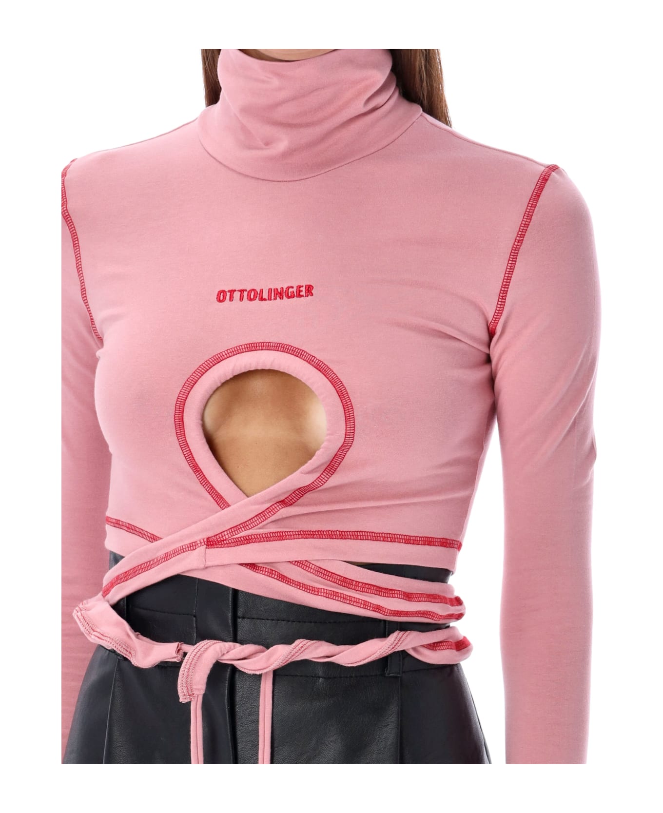 Ottolinger Otto Wrap Top - PINK
