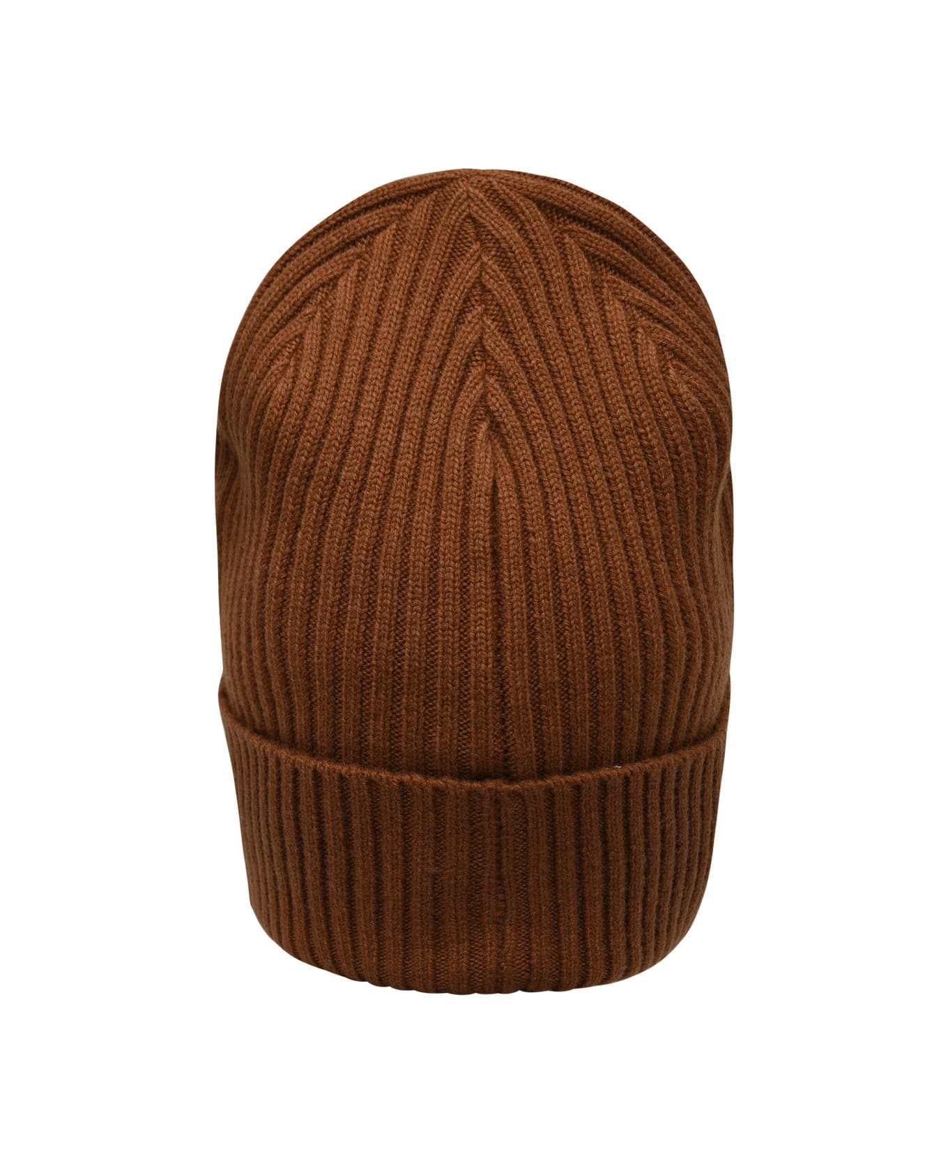 Moose Knuckles Brown Merino Wool Beanie - Brown 帽子