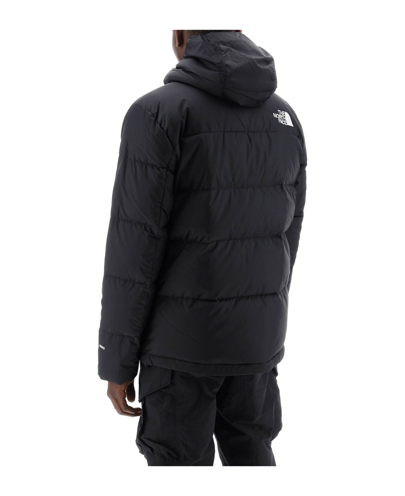 The North Face Himalayan Short Hooded Down Jacket - TNF BLACK (Black)