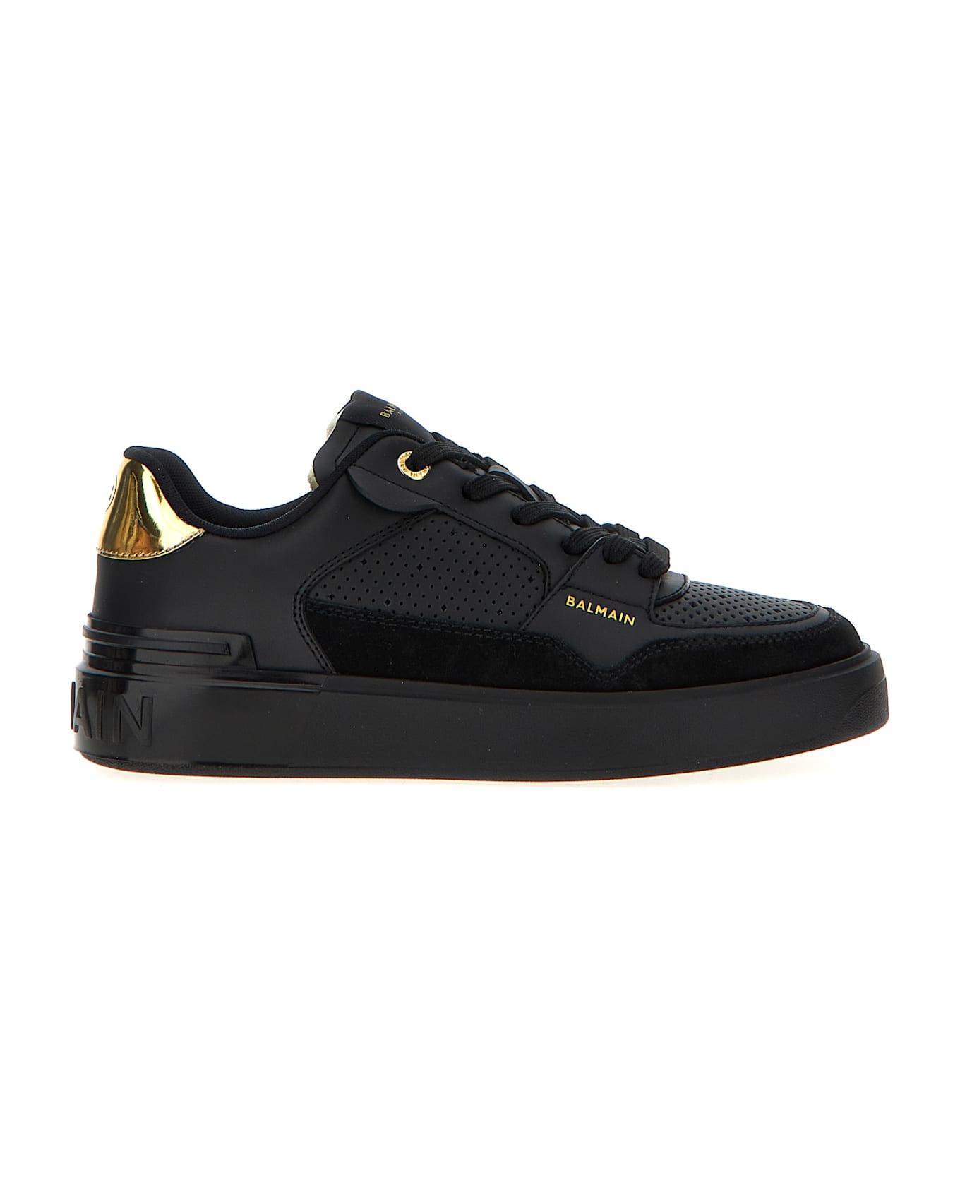 Balmain 'b-court Flip' Sneakers - Black  