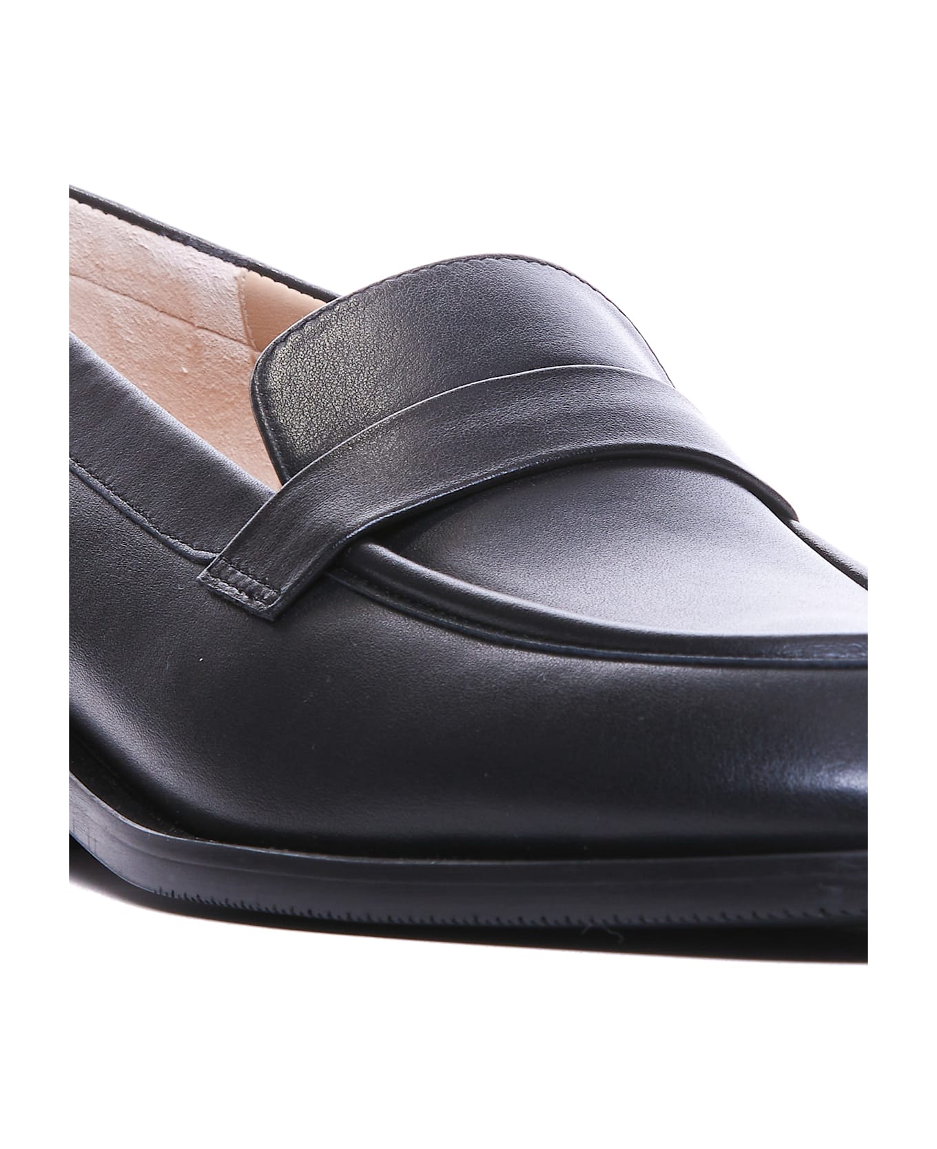 Stuart Weitzman Palmer Sleek Loafers - Black