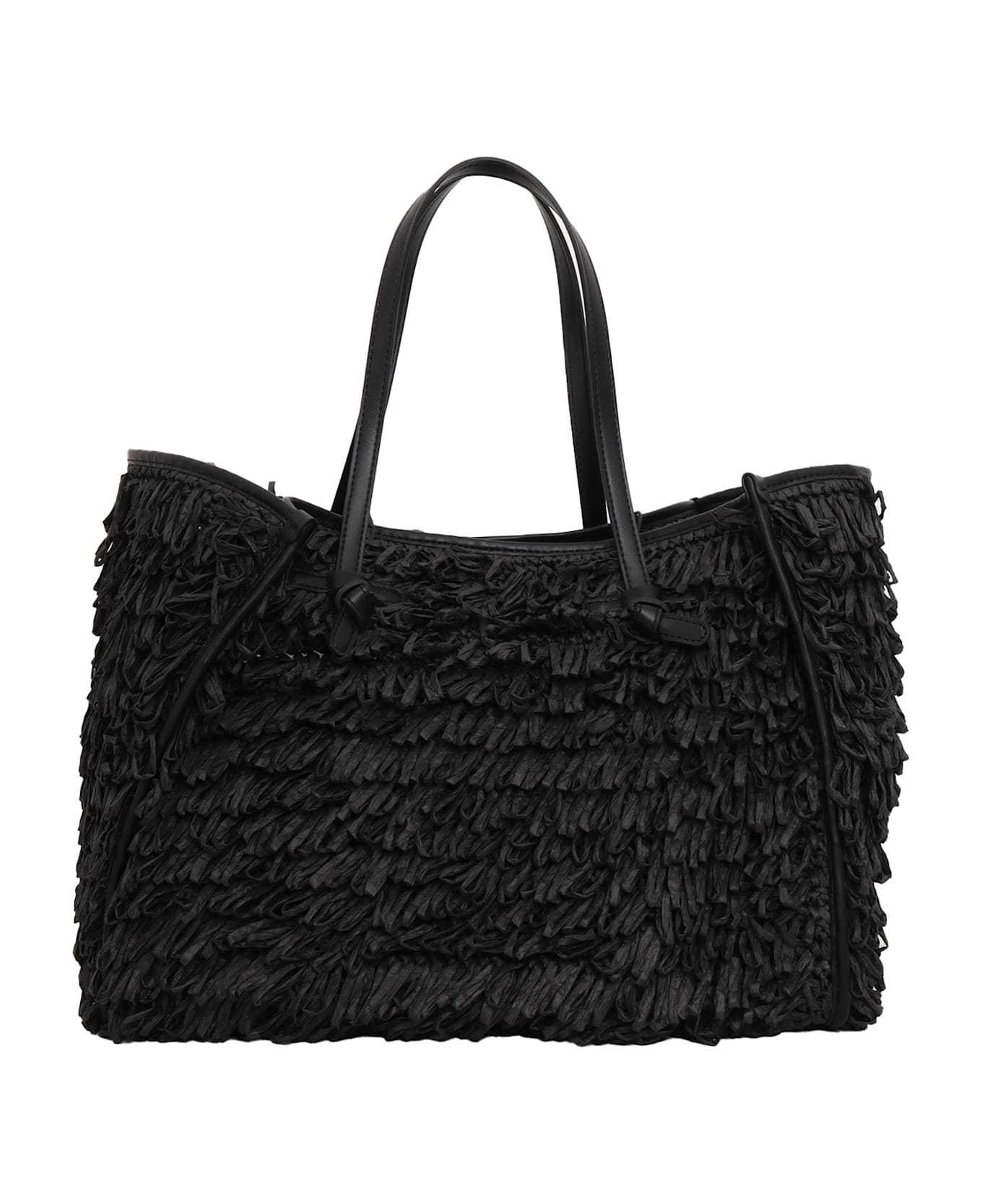 Gianni Chiarini Synthetic Fabric Bag 38x31x16 - BLACK