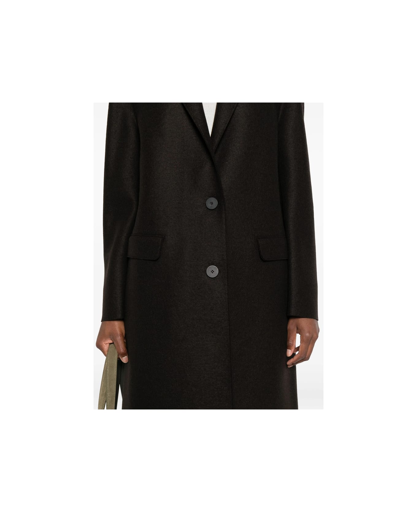 Harris Wharf London Coat - BROWN