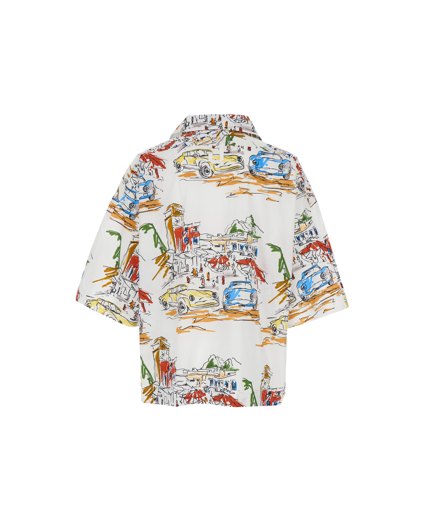 Jacquemus 'la Chemise Casaco' Multicolor Bowling Shirt With Graphic Print In Cotton Man - Multicolor