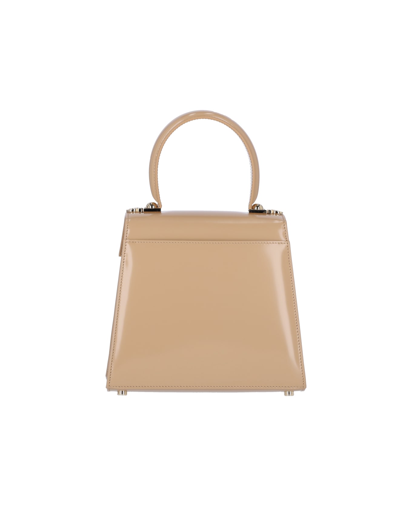 Ferragamo 
gancini
 Top Handle Bag - Beige
