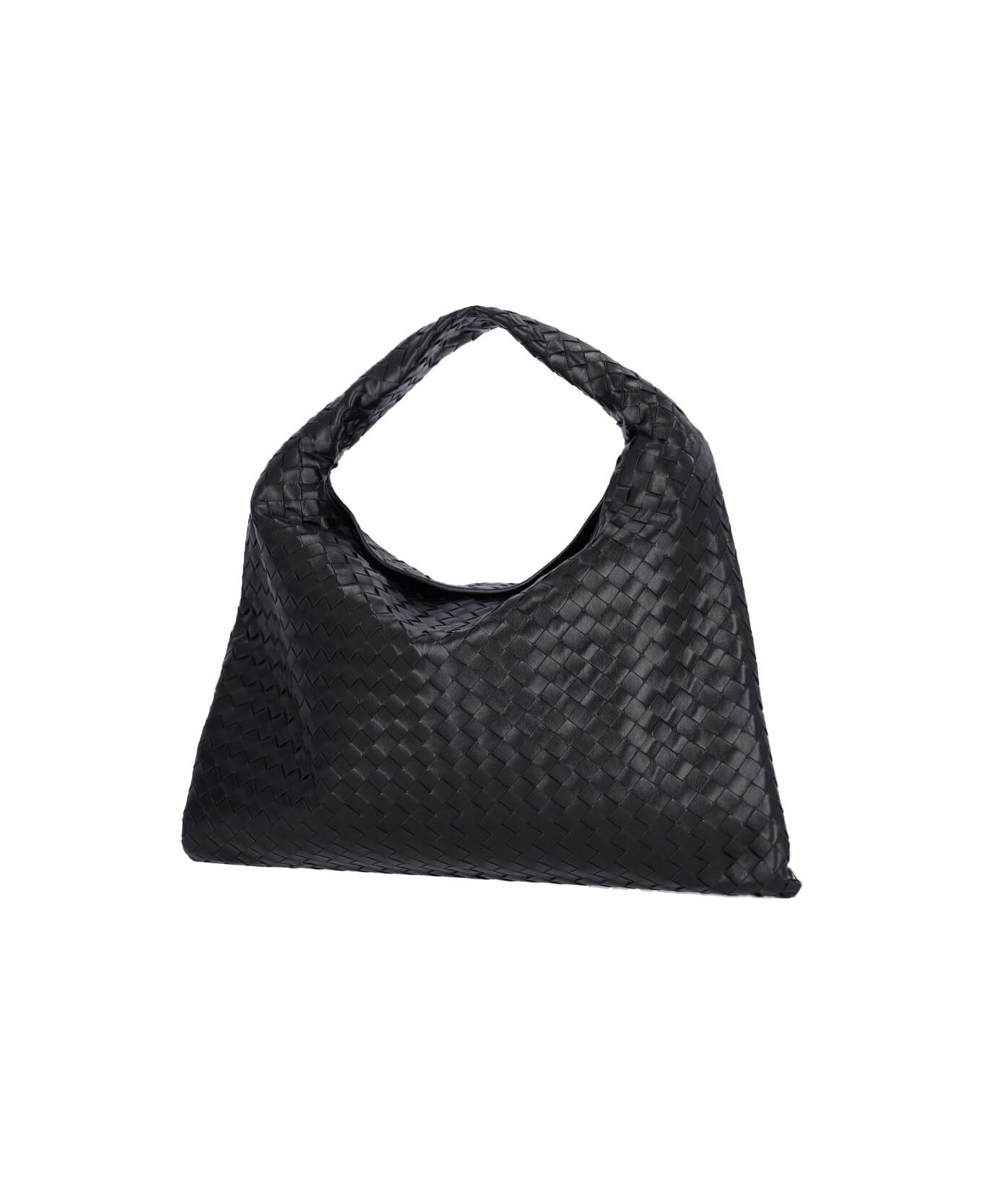 Bottega Veneta 'hop' Large Shoulder Bag - Black