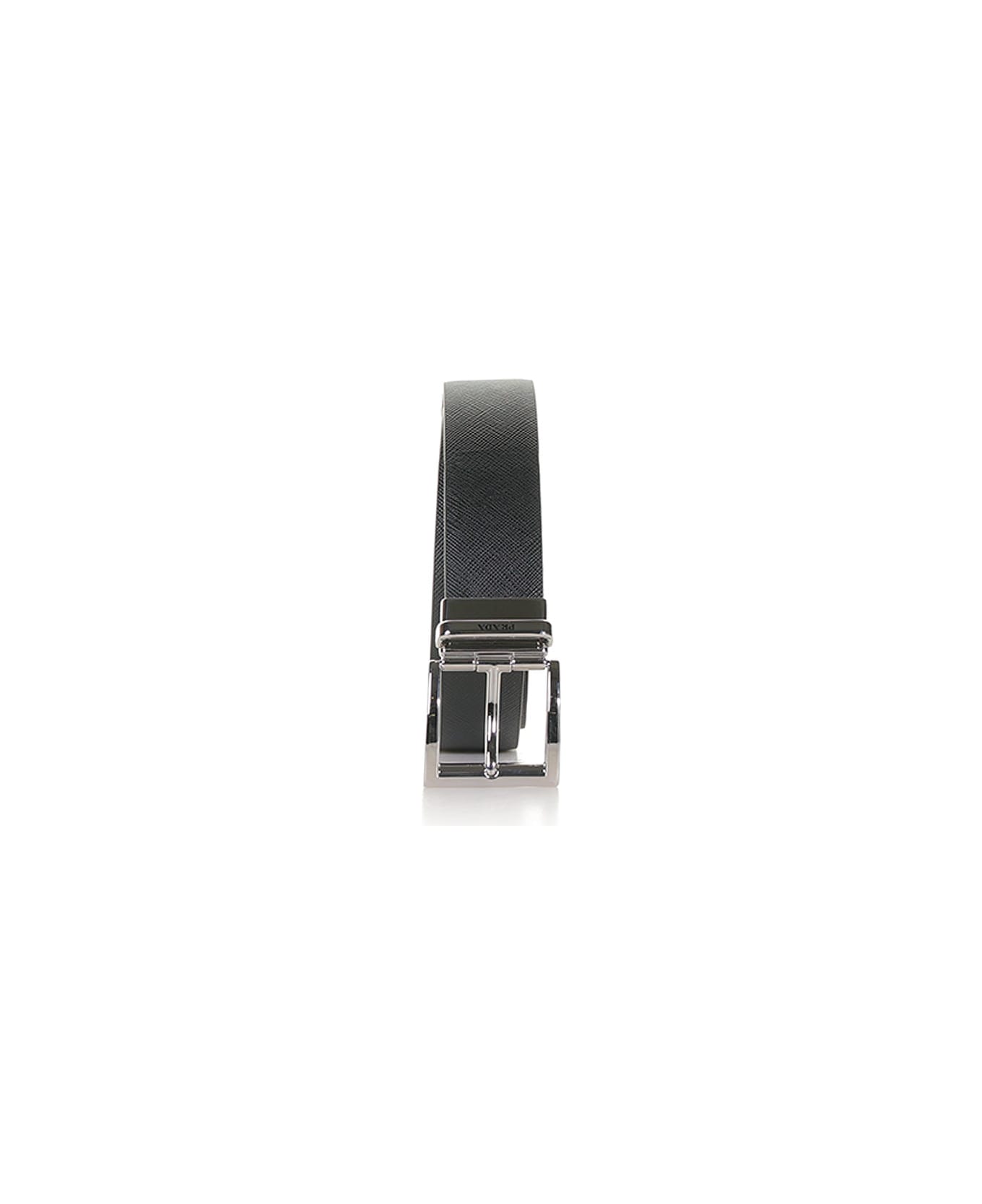 Prada Reversible Belt In Saffiano Leather - F0RD7