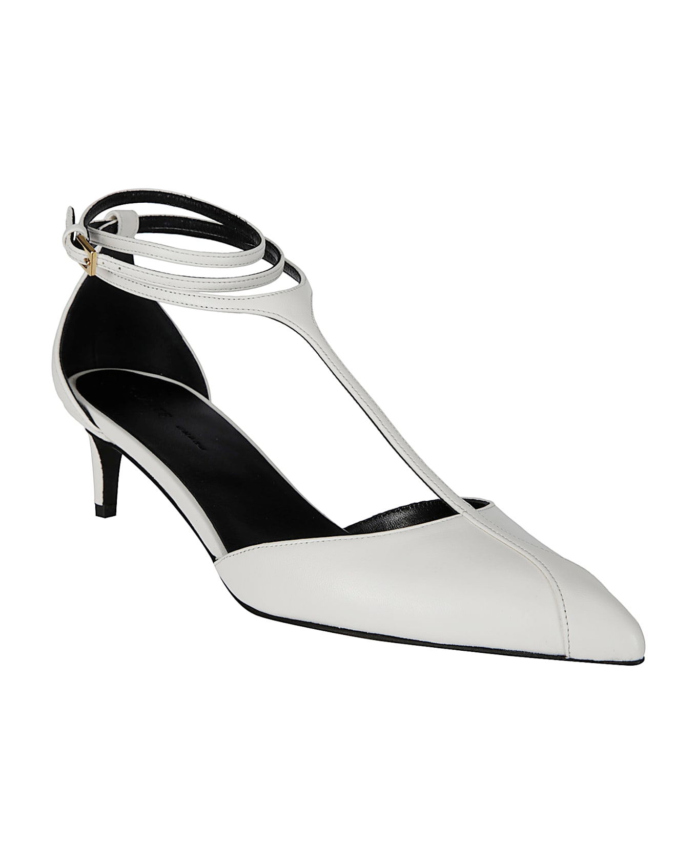 Khaite Mia Pump 45 - OPTIC WHITE
