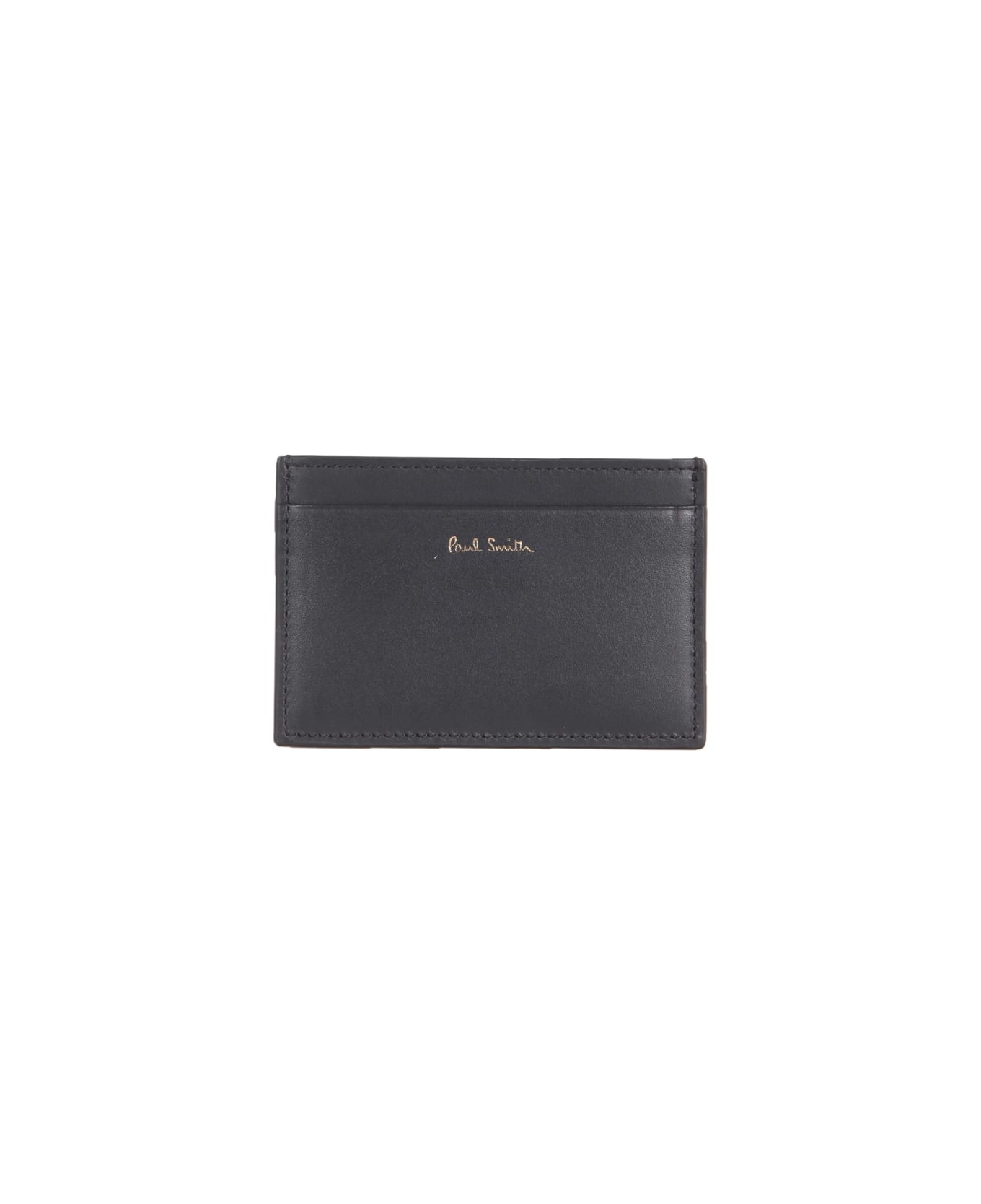 Paul Smith Leather Card Holder - BLACK 財布