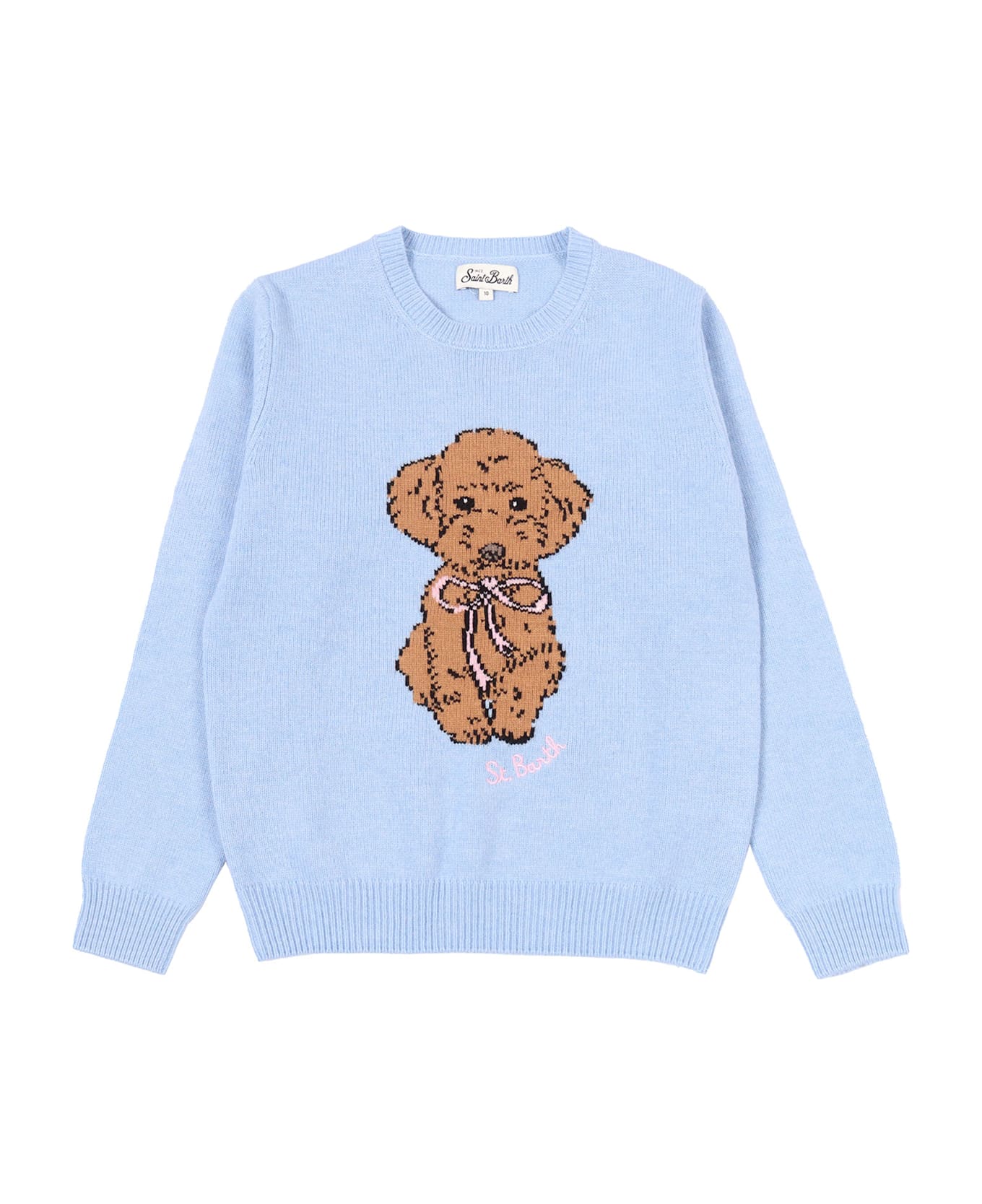 MC2 Saint Barth Princess-poodle Bow 31 - LIGHT BLUE