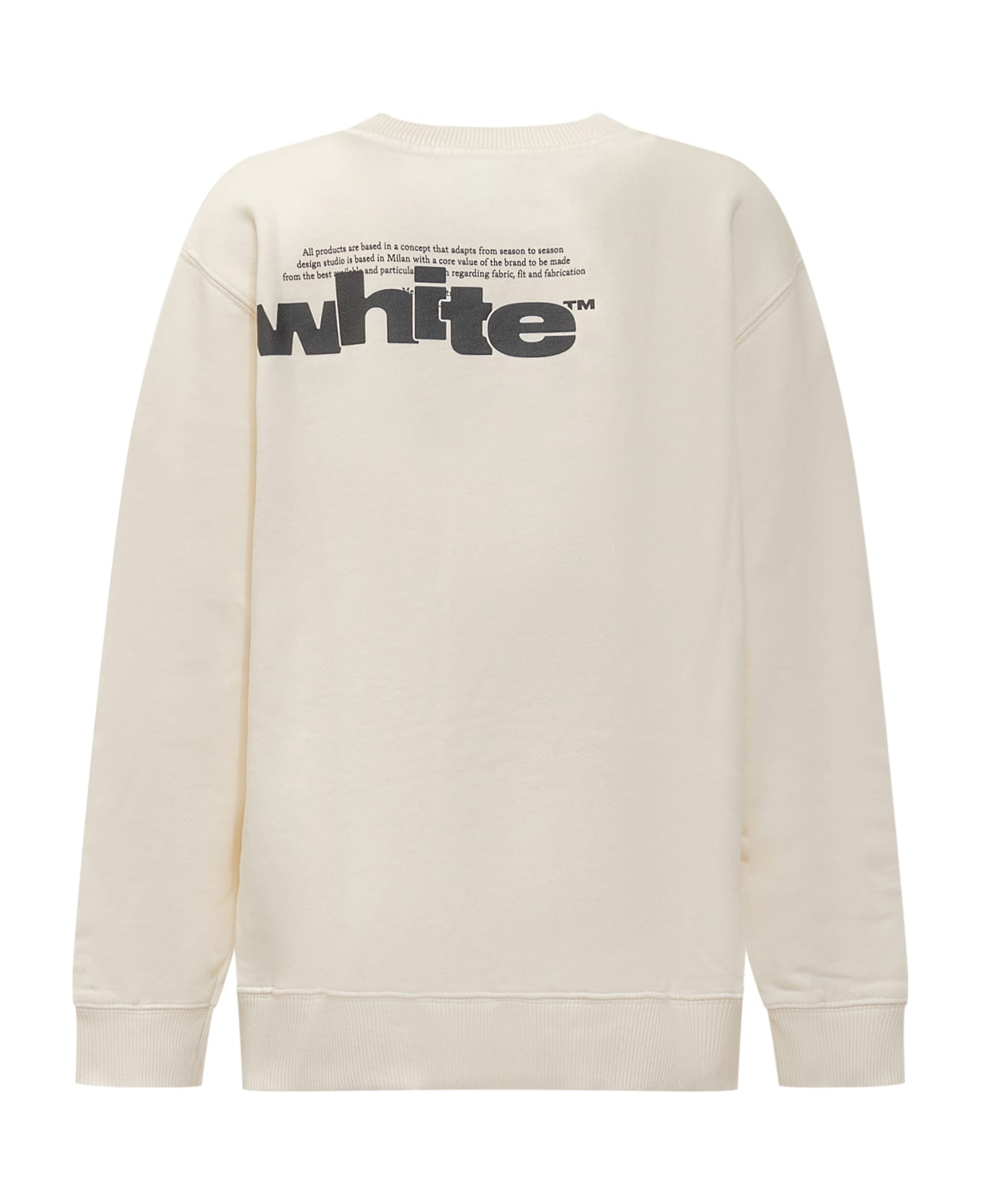 Off-White Sweater - WHITE BLACK