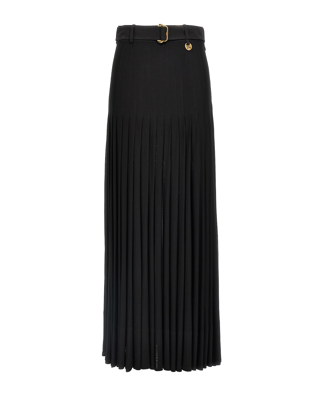 Burberry Pleated Skirt - Black  